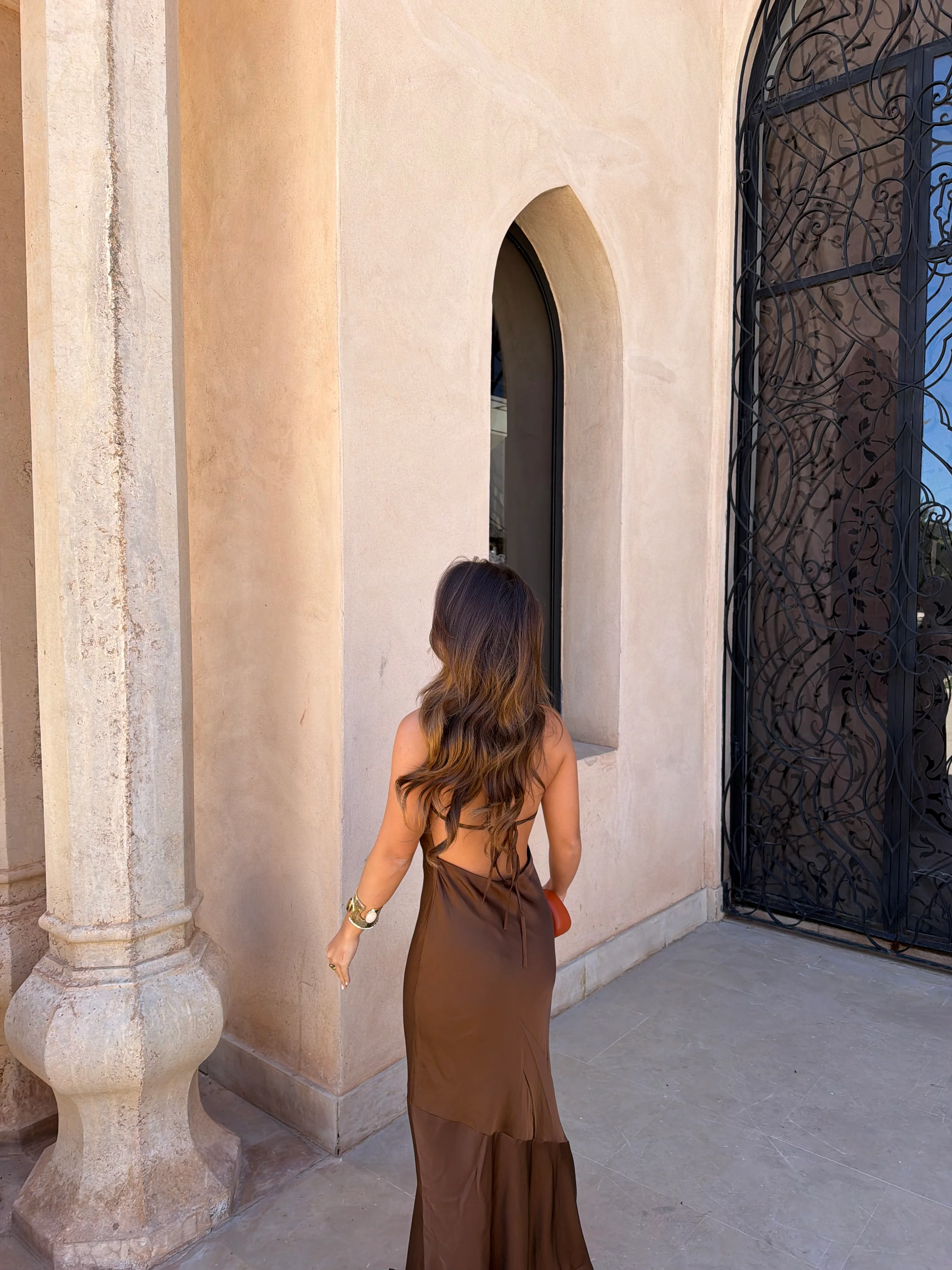 Alicante Dress Brown - Image 2