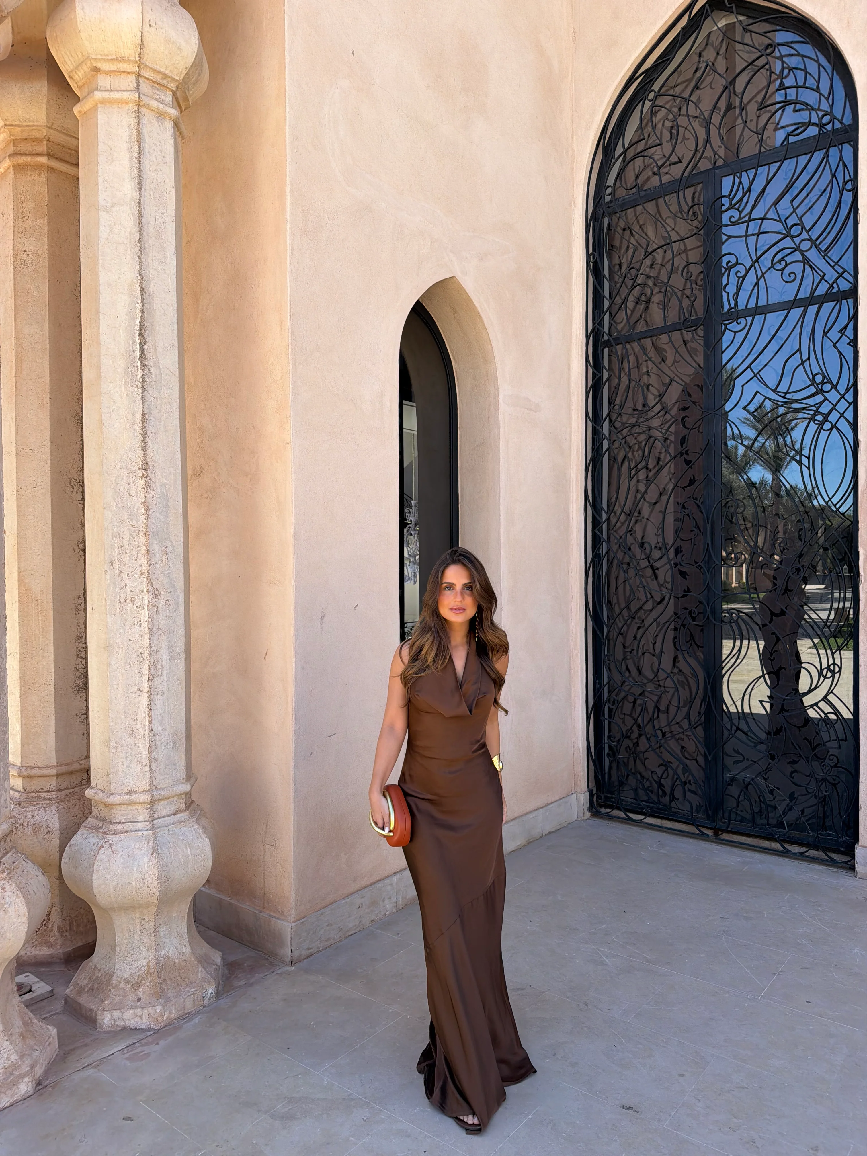 Alicante Dress Brown - Image 7