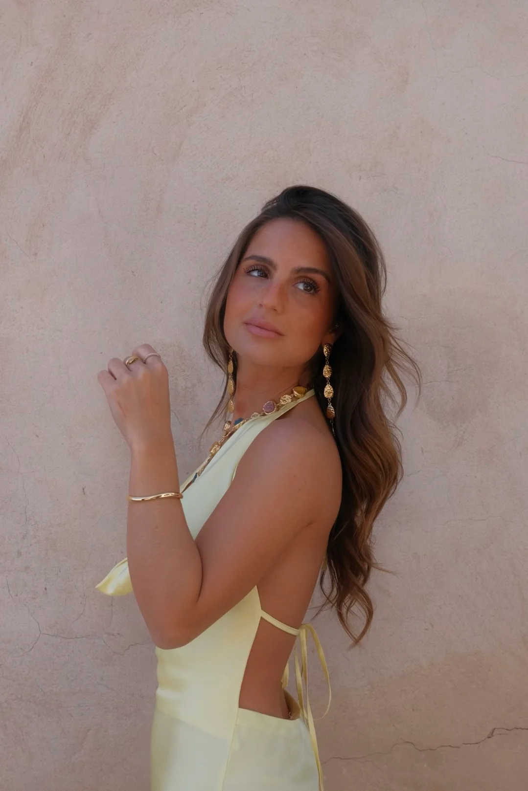 Alicante Dress Yellow - Image 3