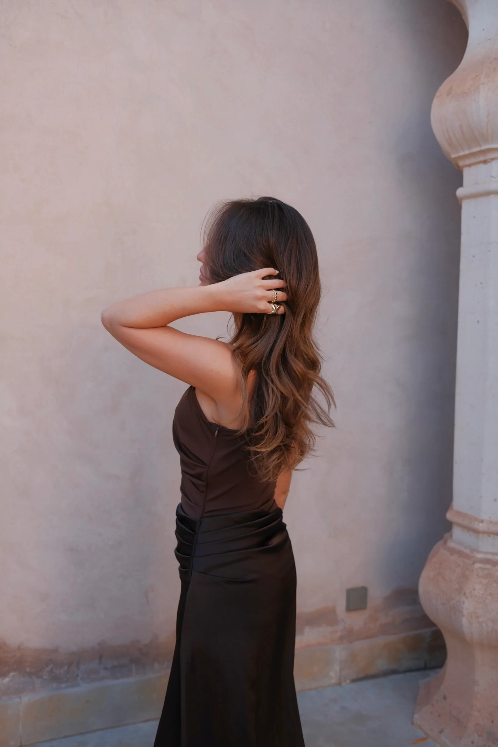 Amira Dress in Brown - Shipping/Envio 29/05 to 08/06 - Image 3