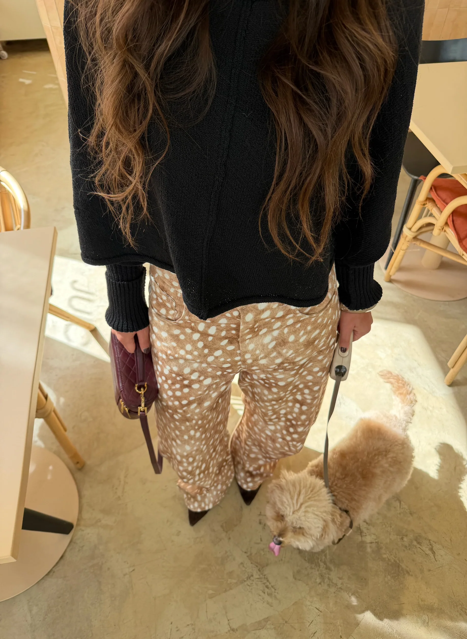 Bambi Print Balloon Pants - Image 7