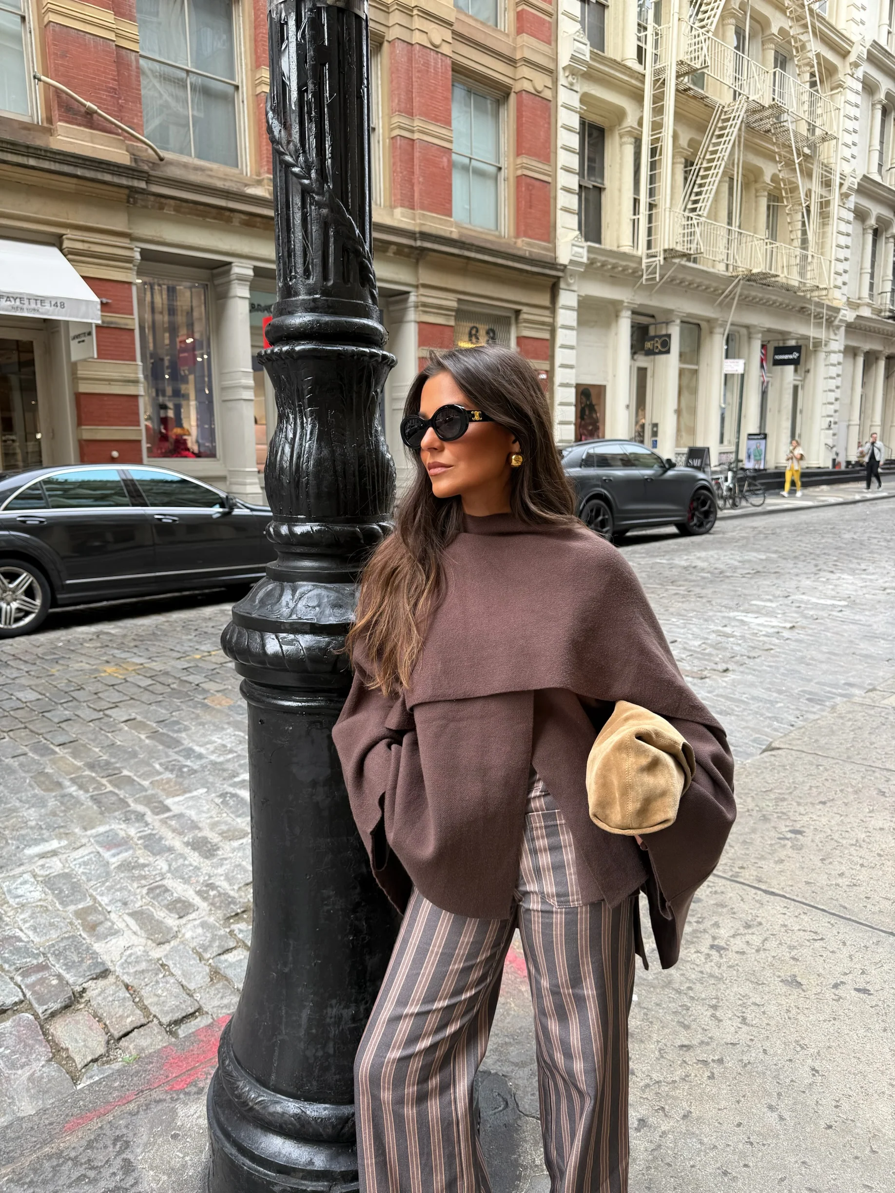 Chicago Cape in Brown - Image 5