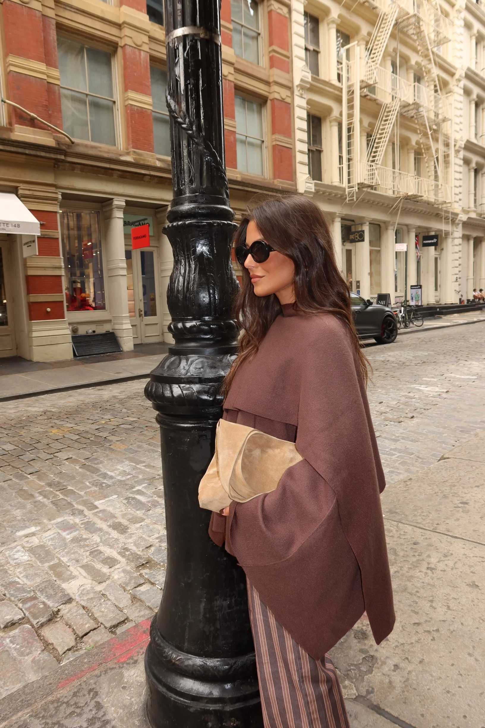 Chicago Cape in Brown - Image 8