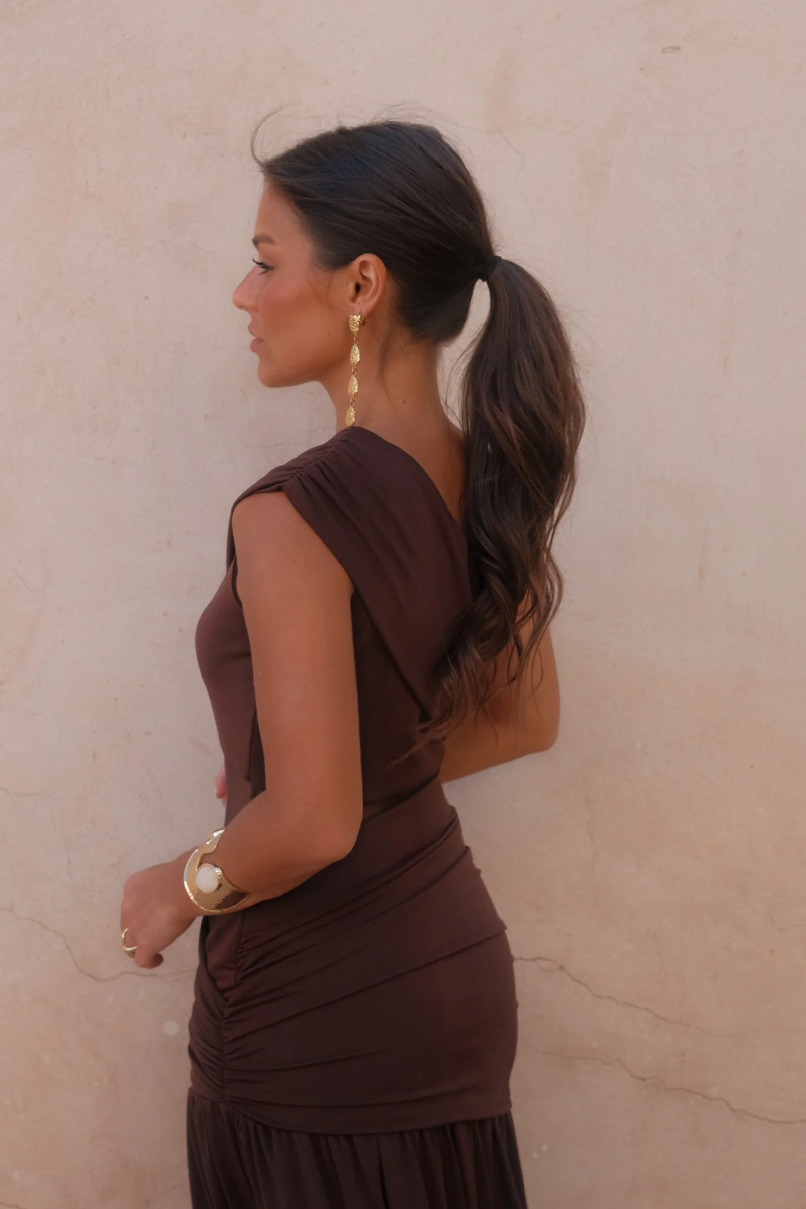 Dune Dress in Brown - Shipping/Envio 12/06 to 19/06 - Image 3