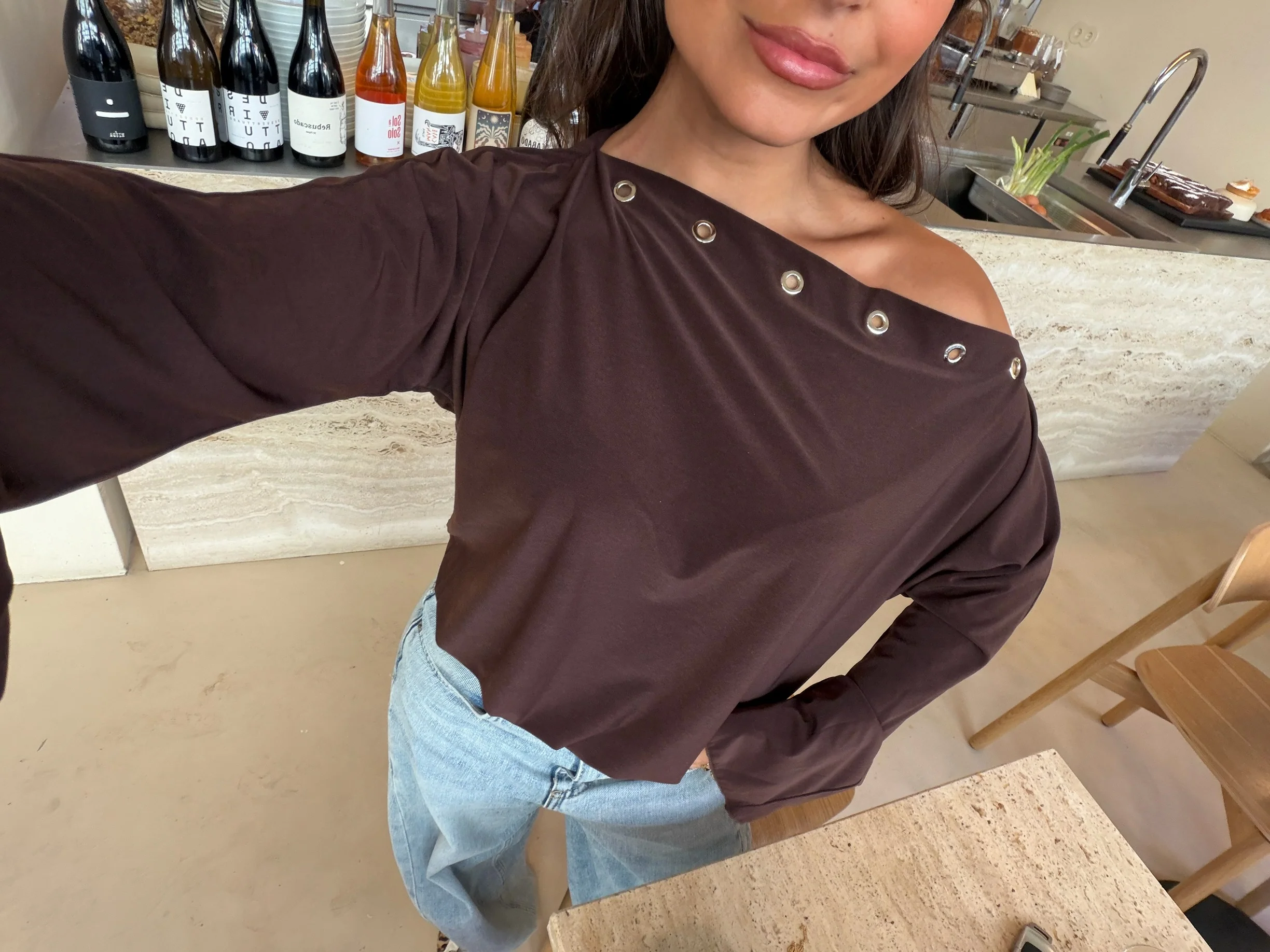 Ivy Brown Top - Image 5