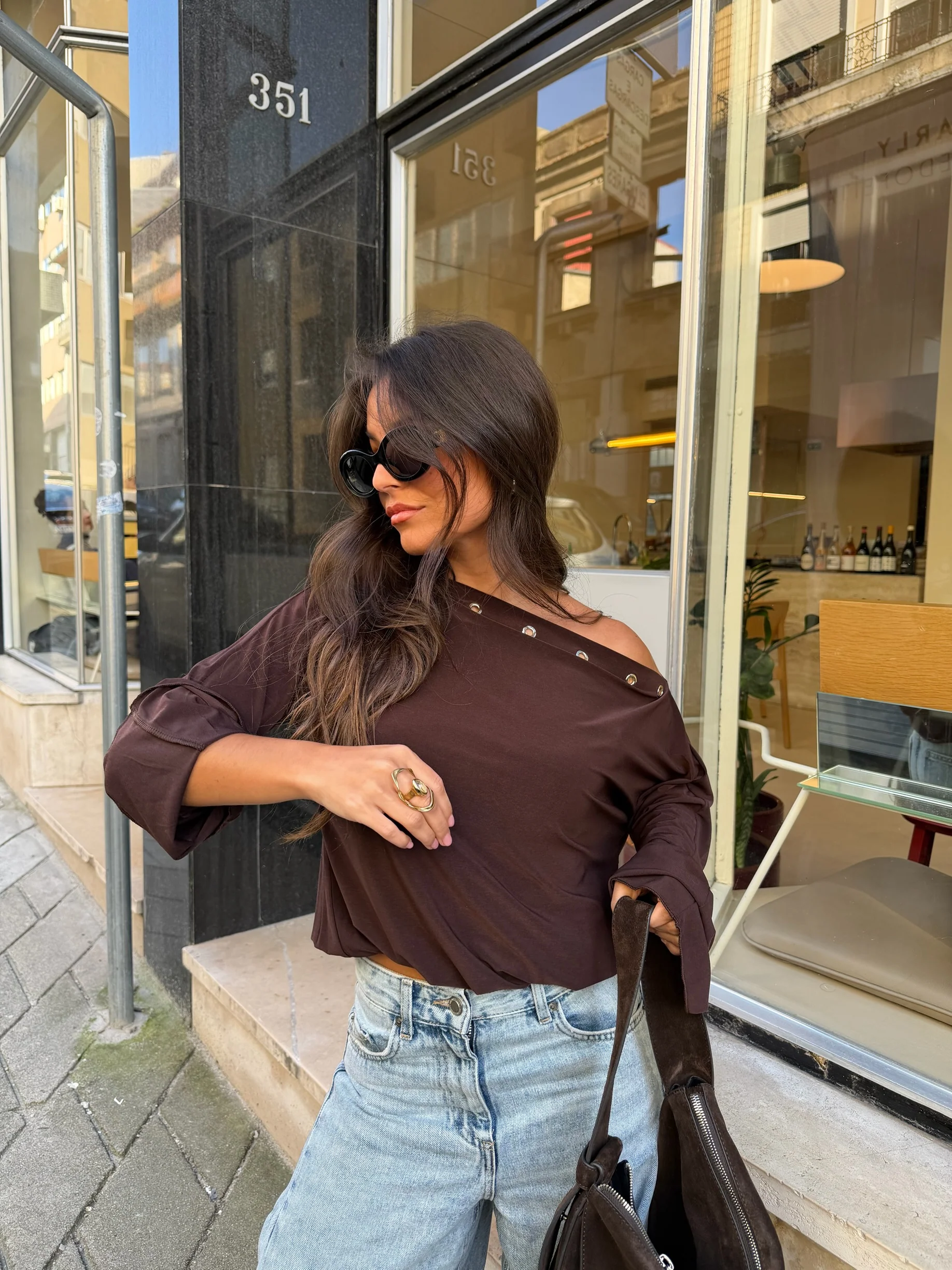 Ivy Brown Top - Image 6