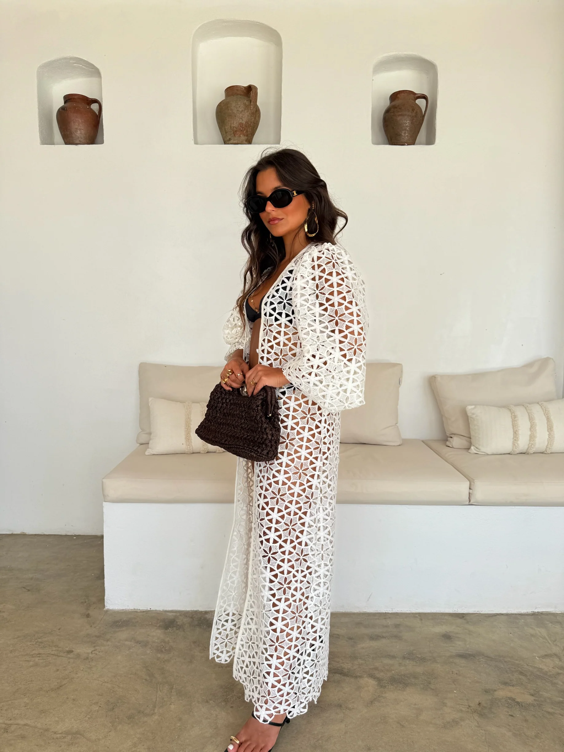 Limited Edition Kimono Spatia in White - Image 3