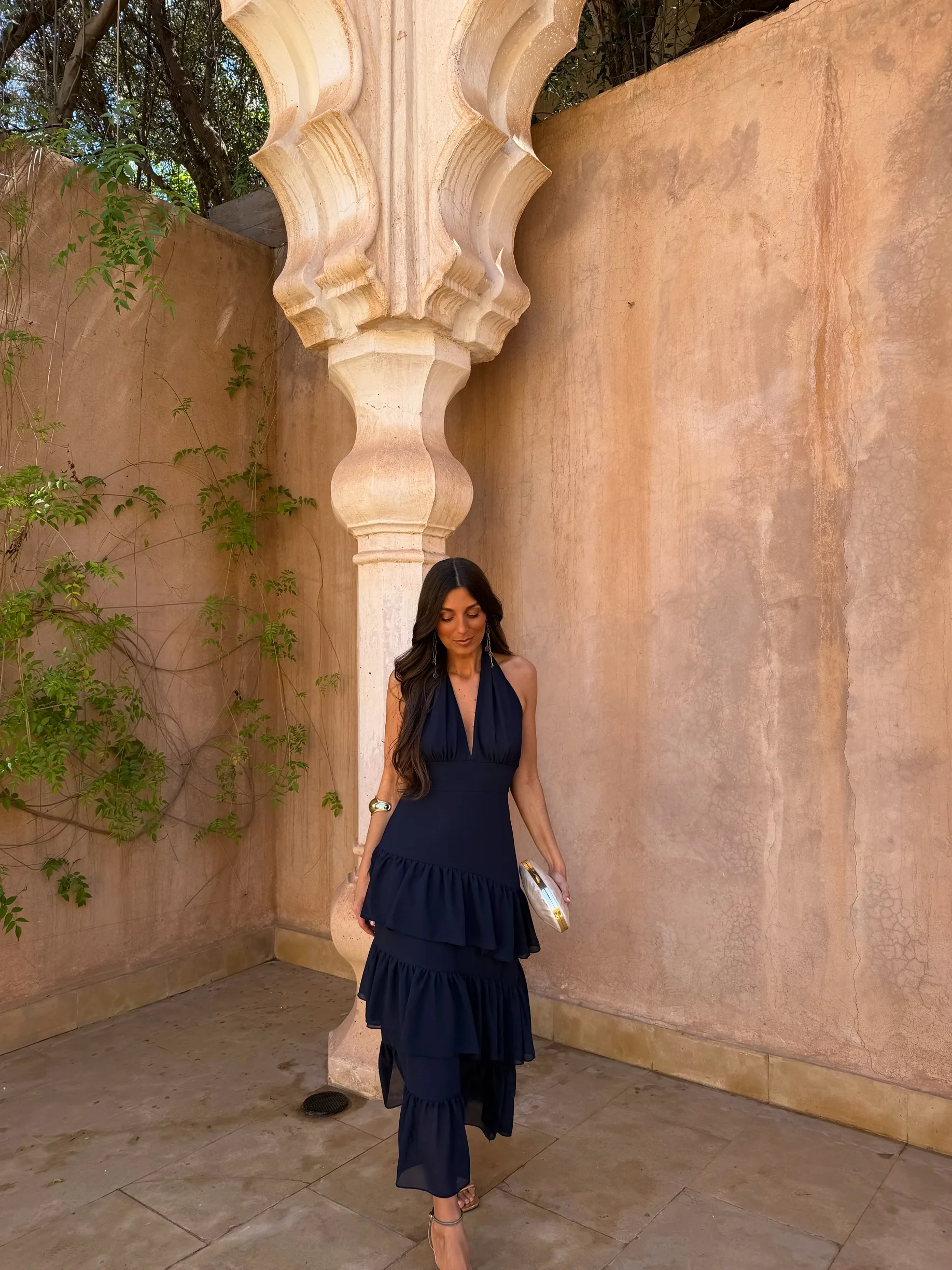 Manila Dress in Navy Blue - Shipping/Envio 20/04 to 24/04 - Image 3