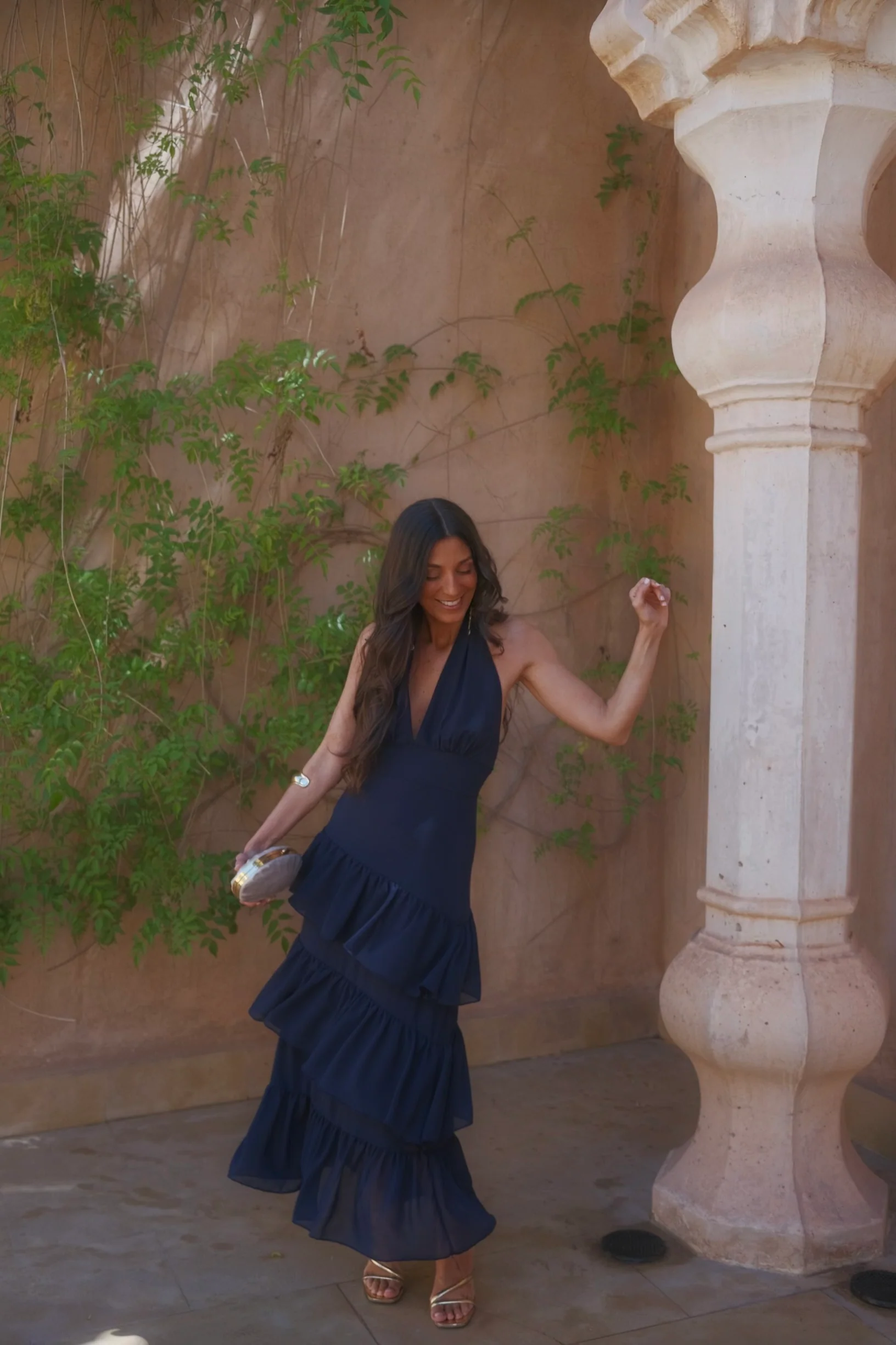 Manila Dress in Navy Blue - Shipping/Envio 20/04 to 24/04 - Image 4