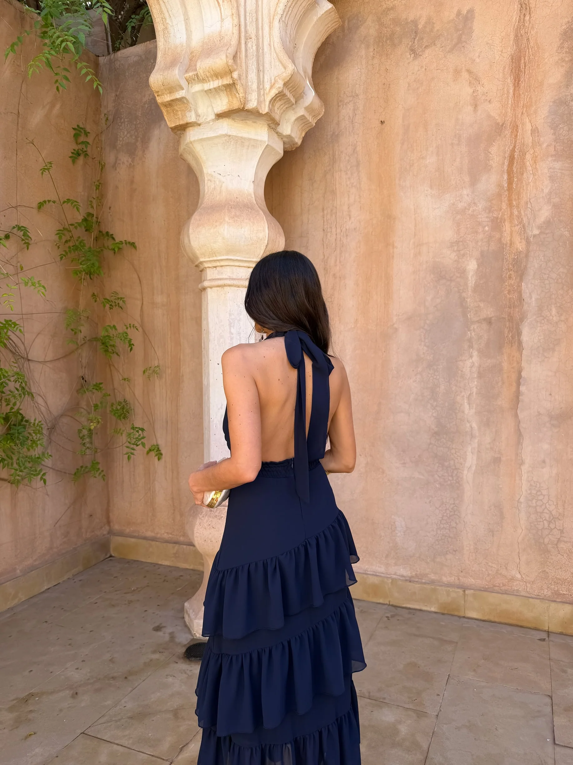 Manila Dress in Navy Blue - Shipping/Envio 20/04 to 24/04 - Image 5
