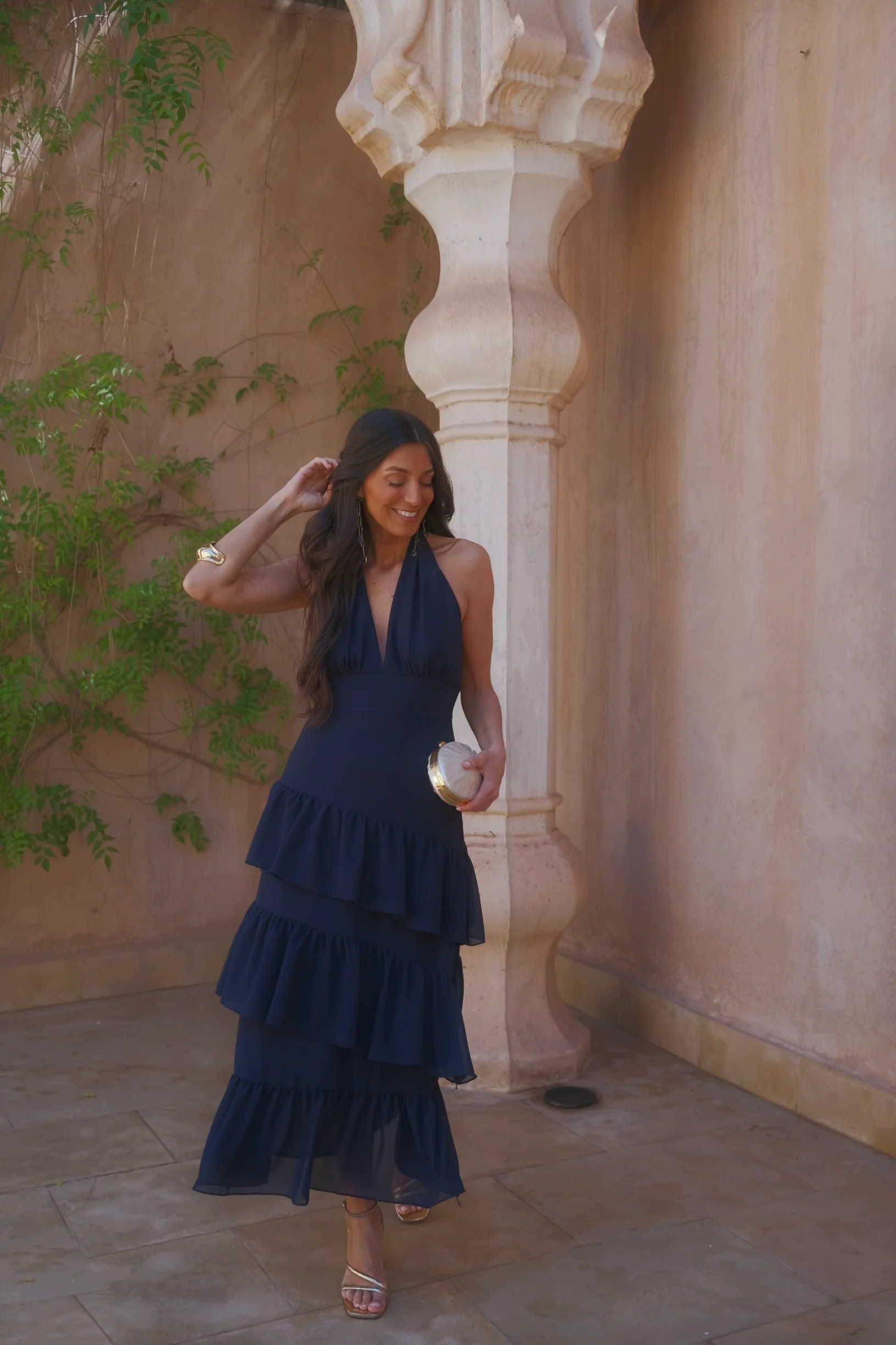 Manila Dress in Navy Blue - Shipping/Envio 20/04 to 24/04 - Image 6