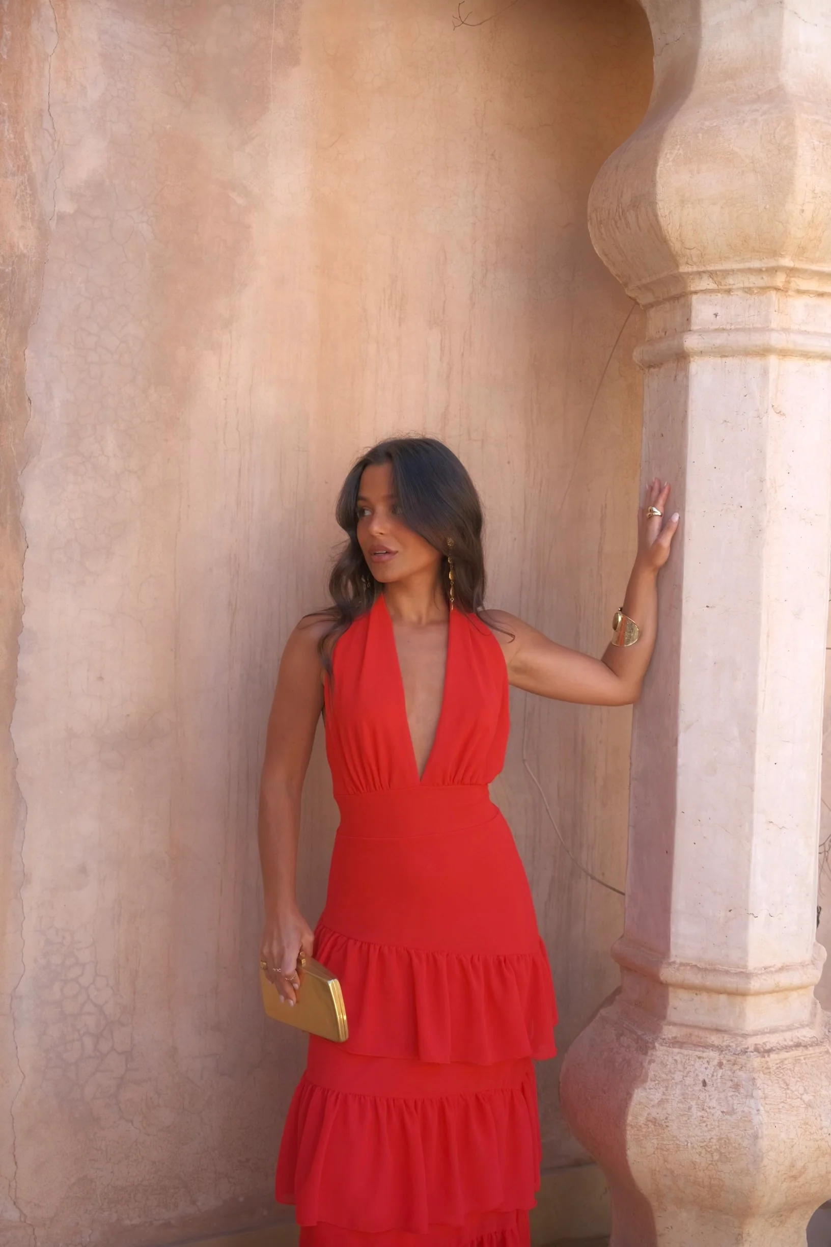 Manila Dress in Red - Pre-Order - Image 10