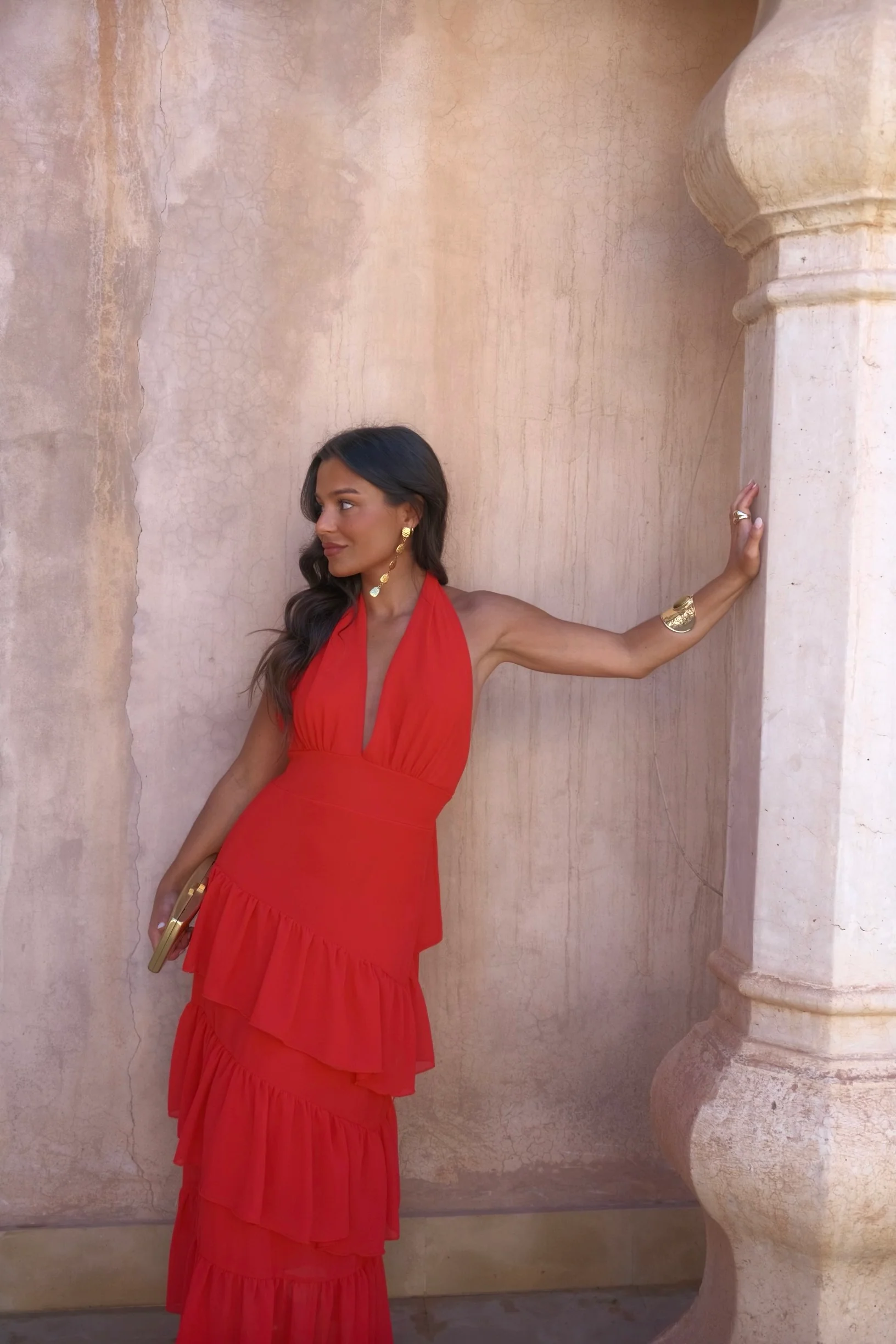 Manila Dress in Red - Pre-Order - Image 7