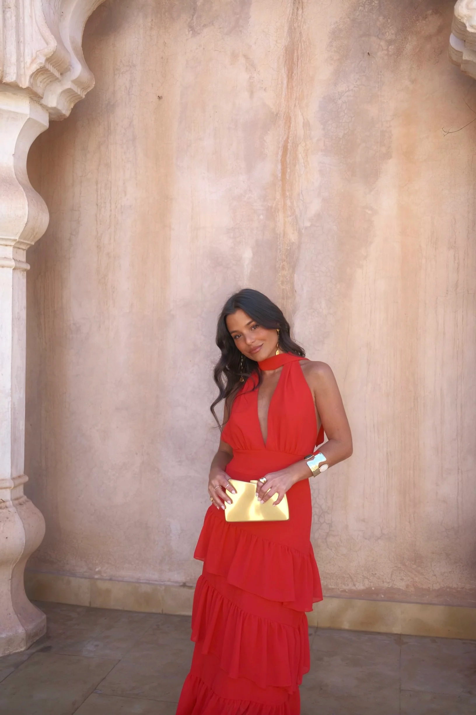 Manila Dress in Red - Pre-Order - Image 8