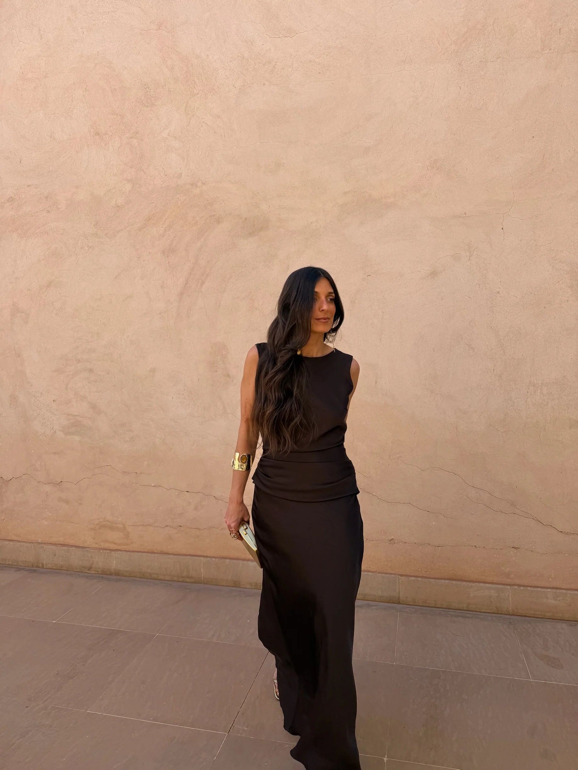 Medina Dress in Brown - Image 4