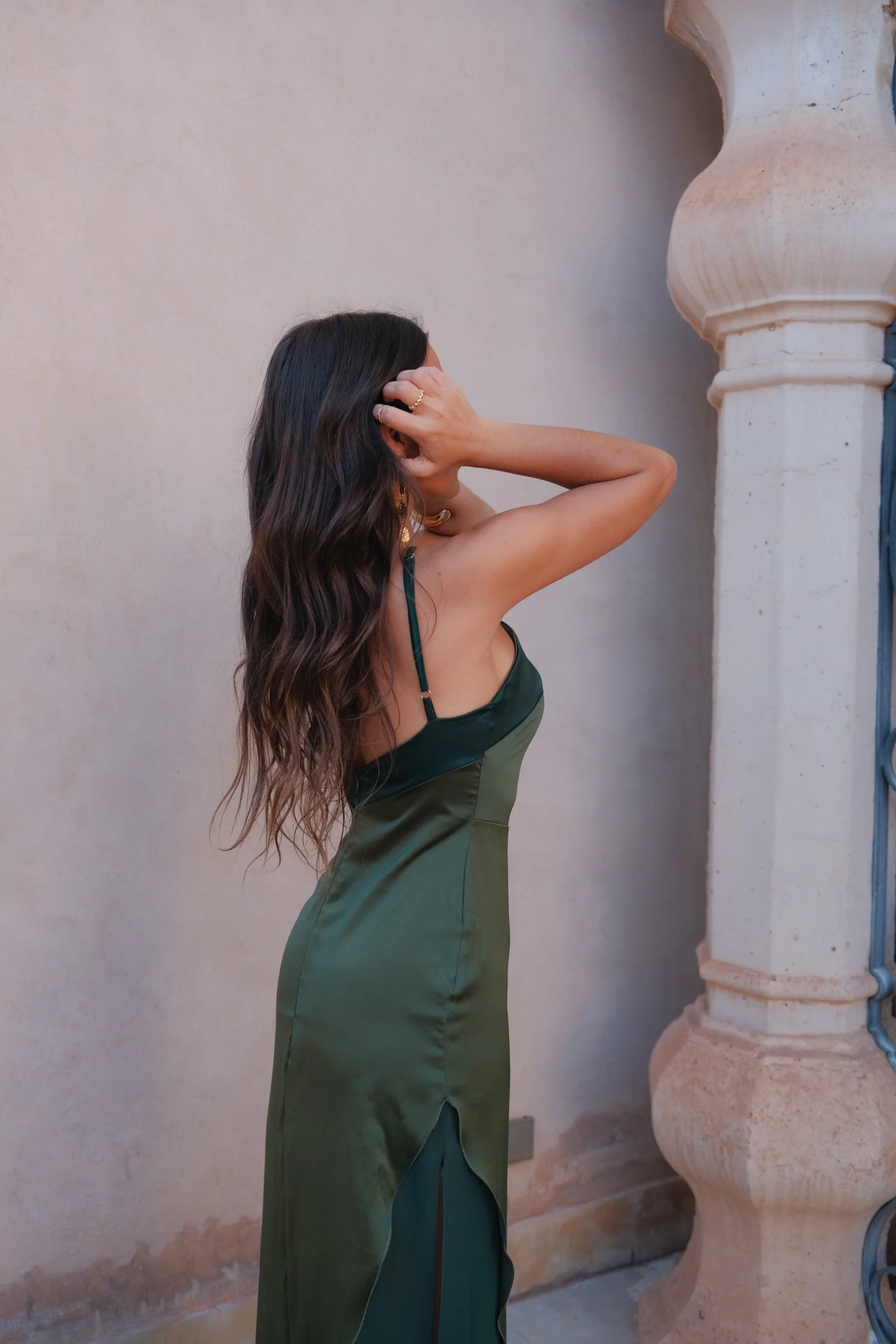 Oasis Dress in Green - Image 10