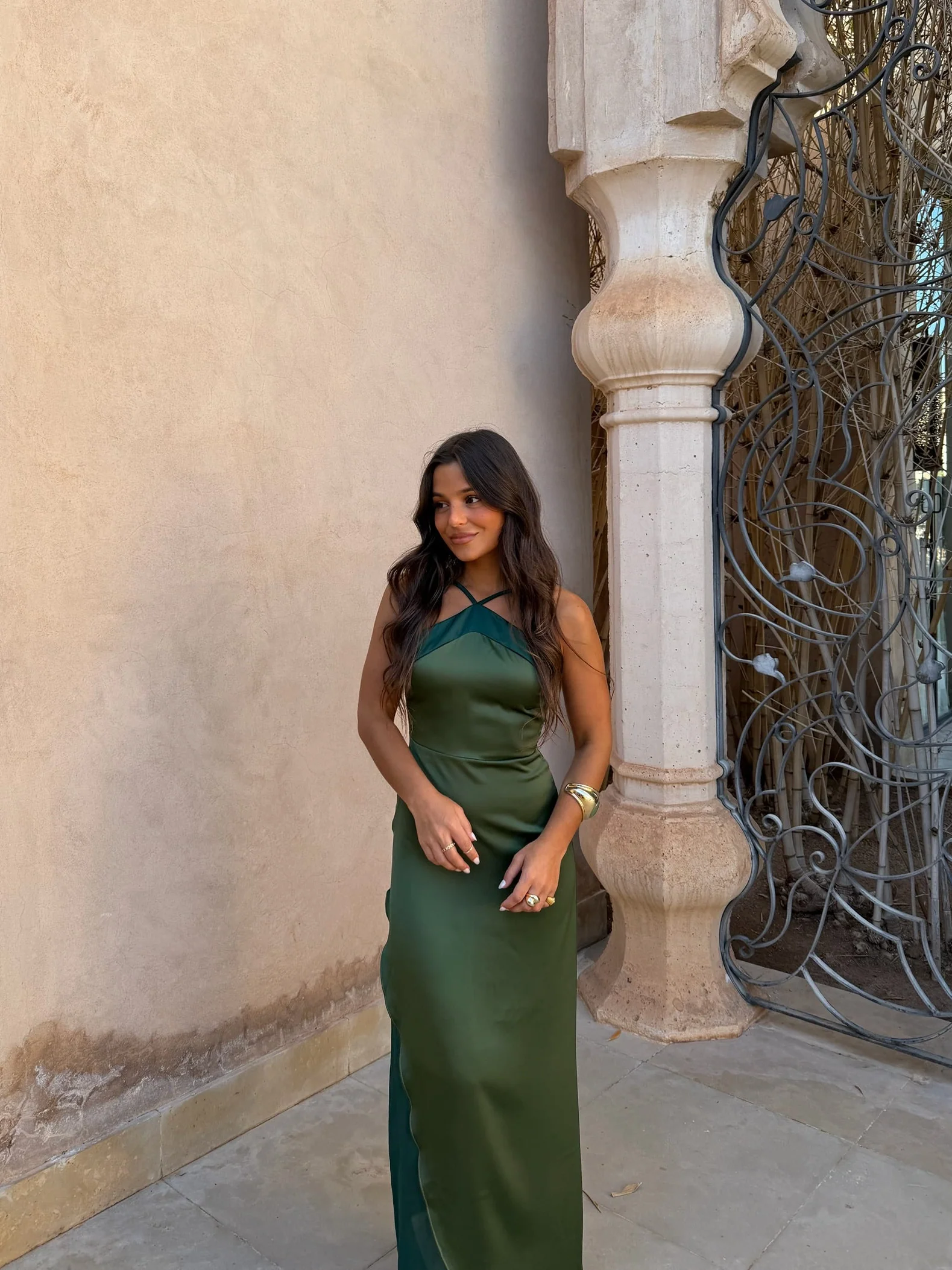 Oasis Dress in Green - Image 5
