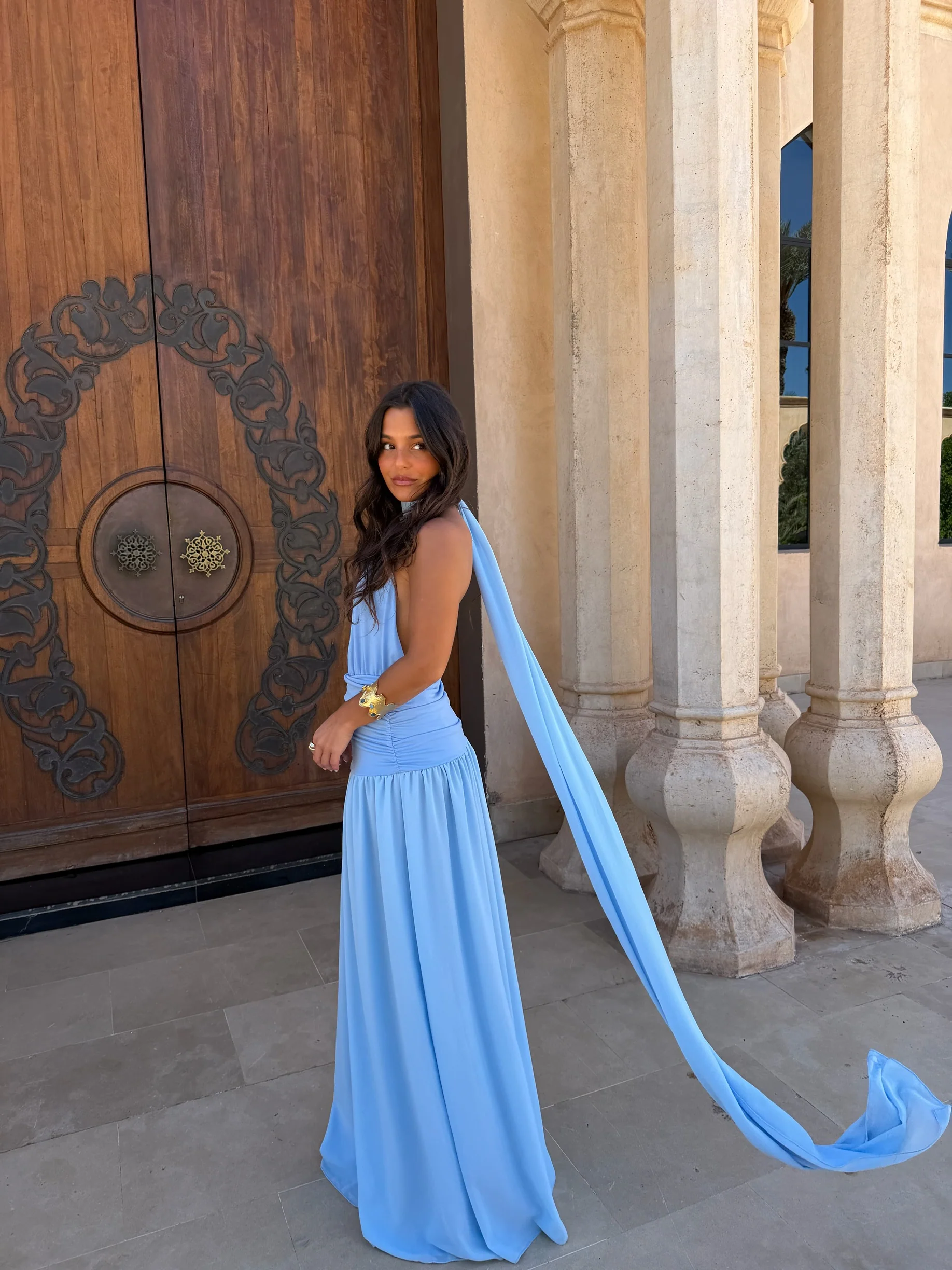Paloma Dress in Blue - Shipping/Envio 22/05 to 29/05 - Image 4
