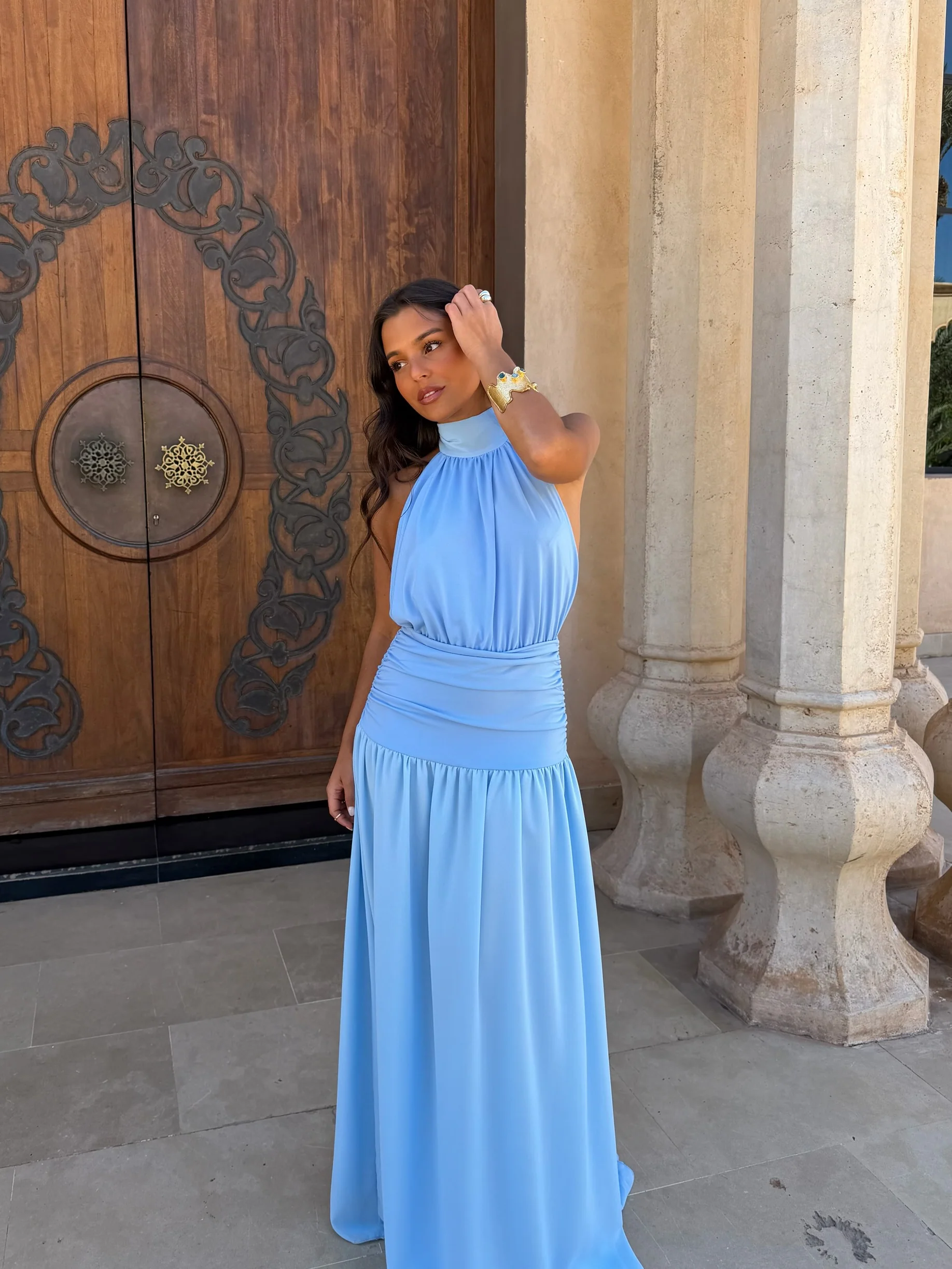 Paloma Dress in Blue - Shipping/Envio 22/05 to 29/05 - Image 7