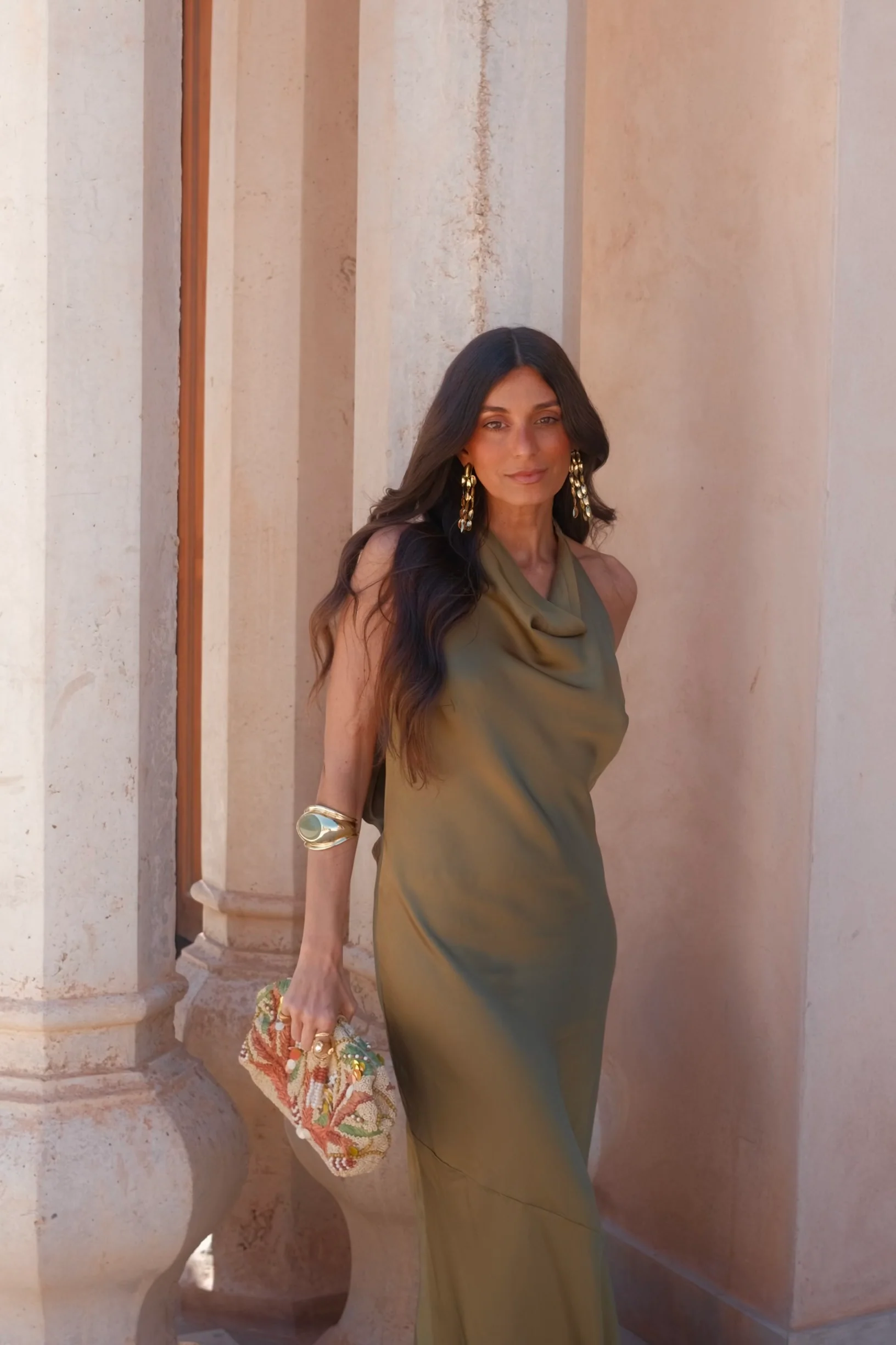 Riad Dress in Green - Image 3