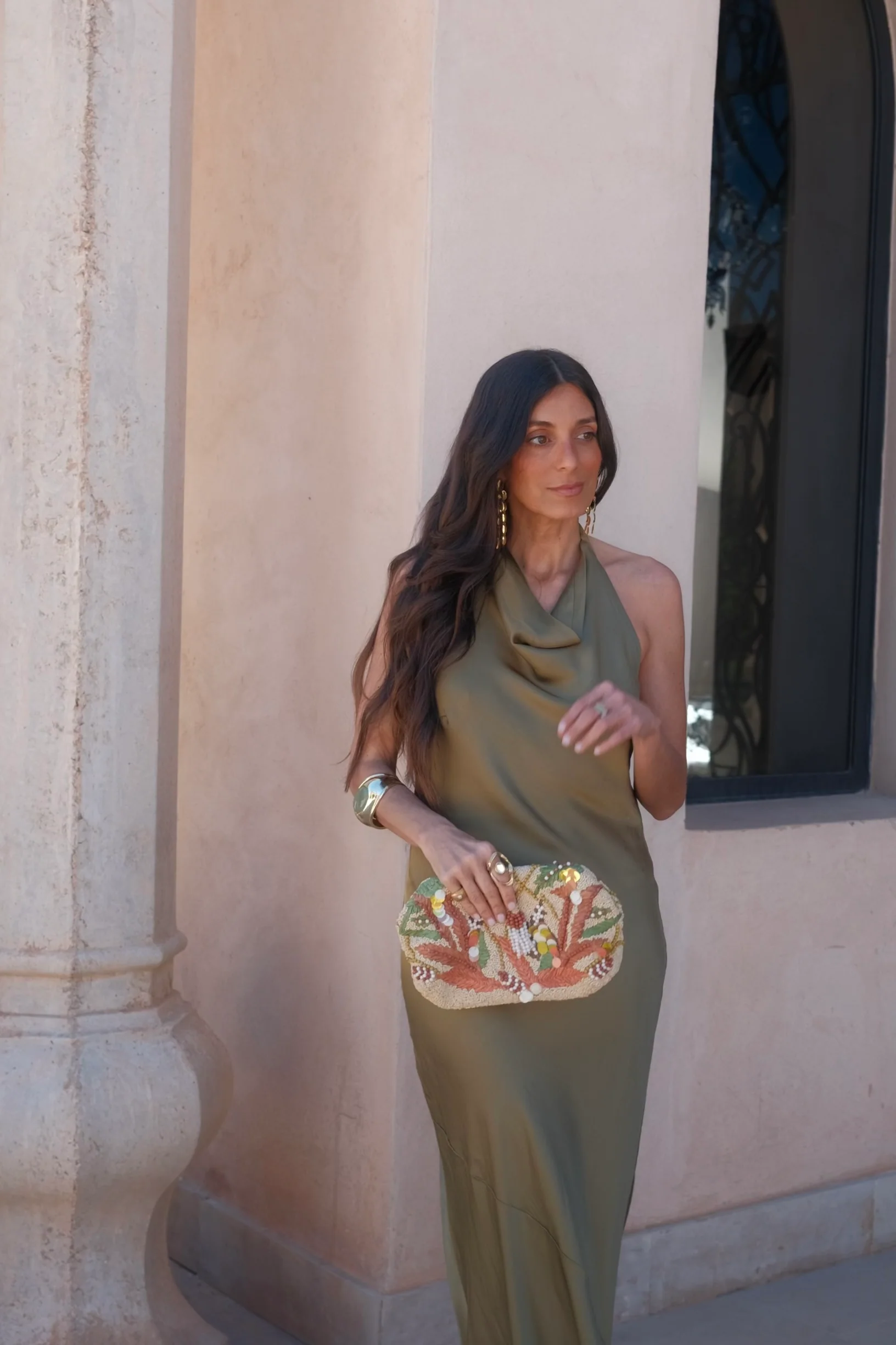 Riad Dress in Green - Image 5