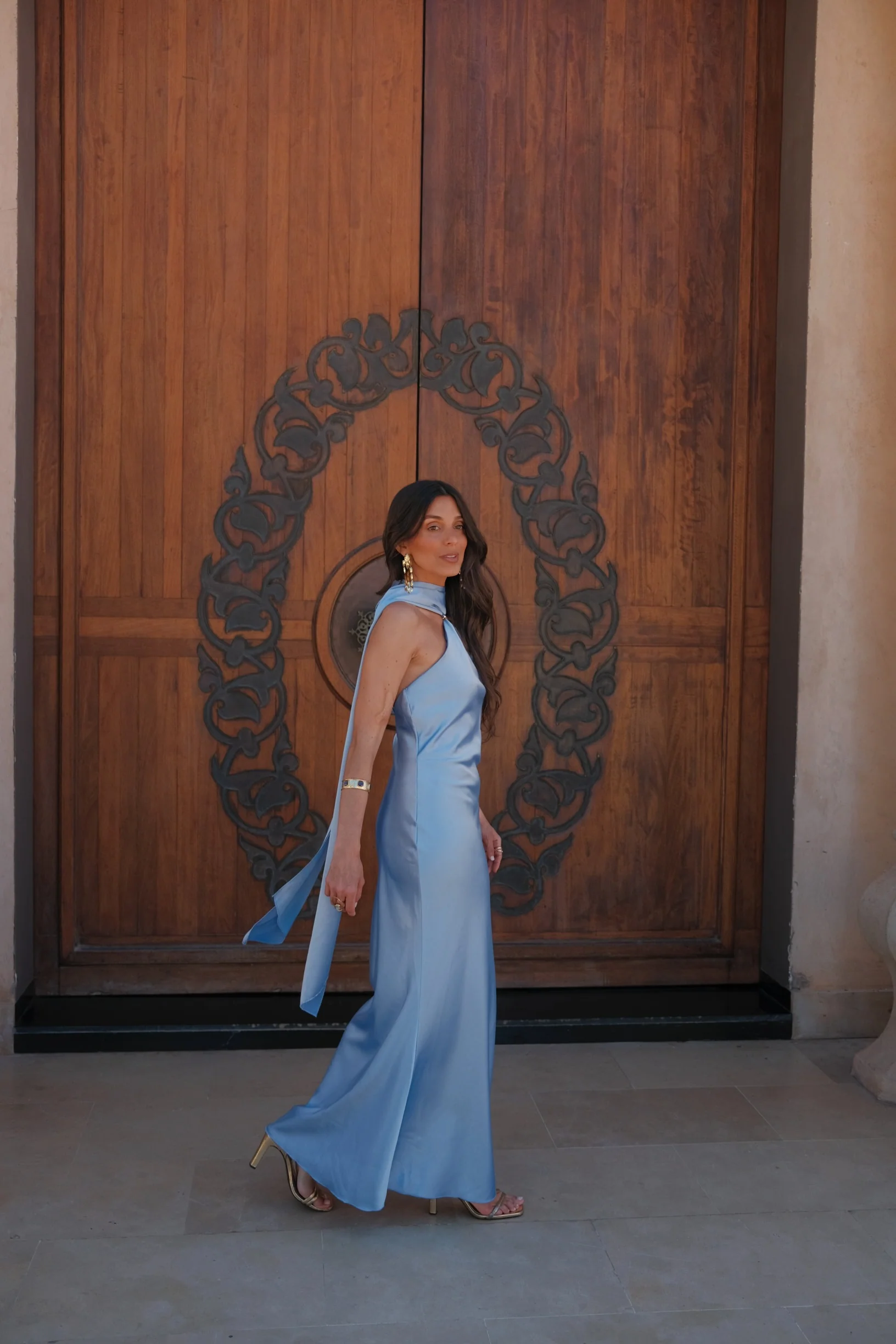 Safira Dress in Sky Blue - Image 2