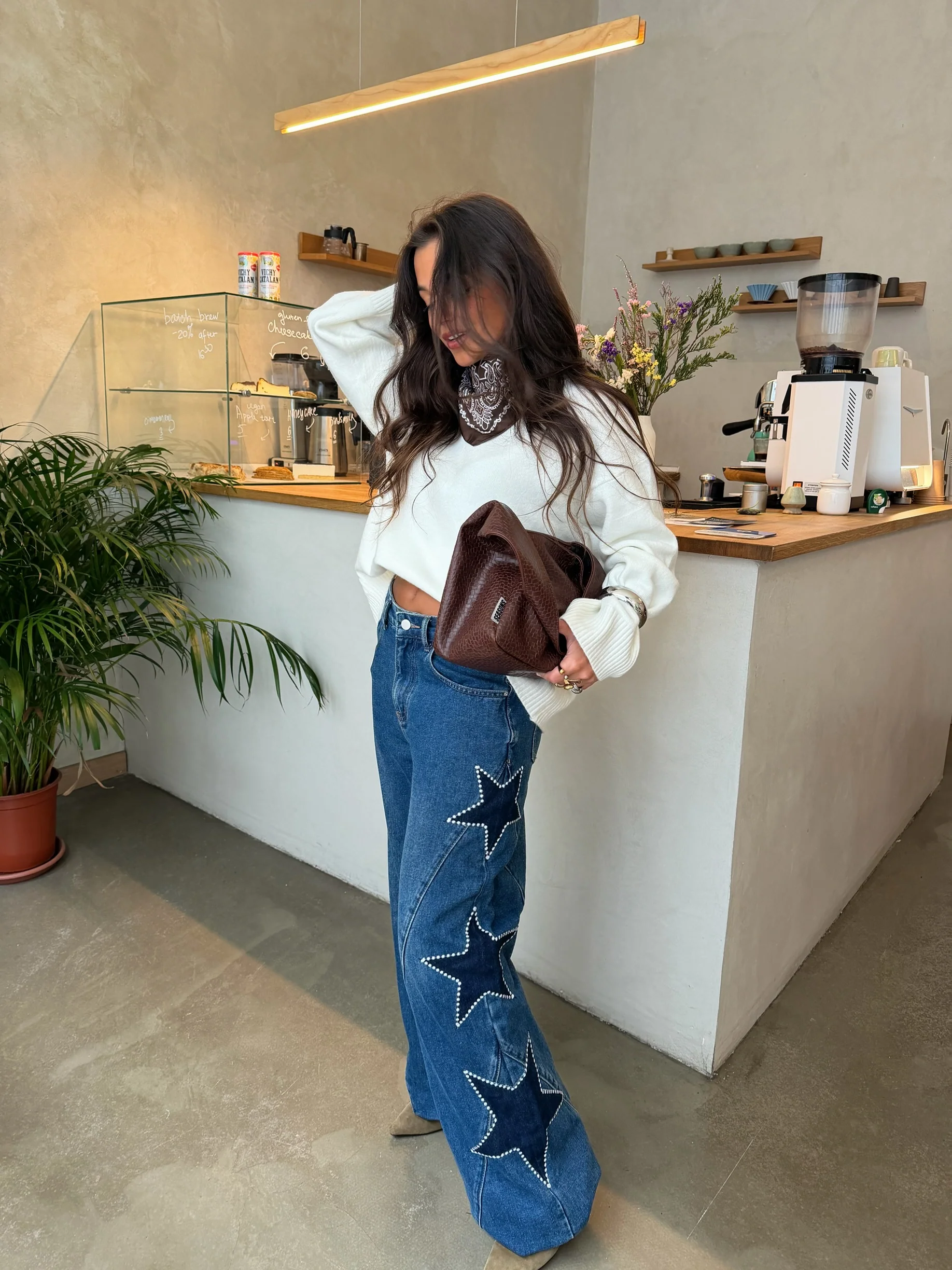 Star Denim Jeans in Dark Blue - Image 3