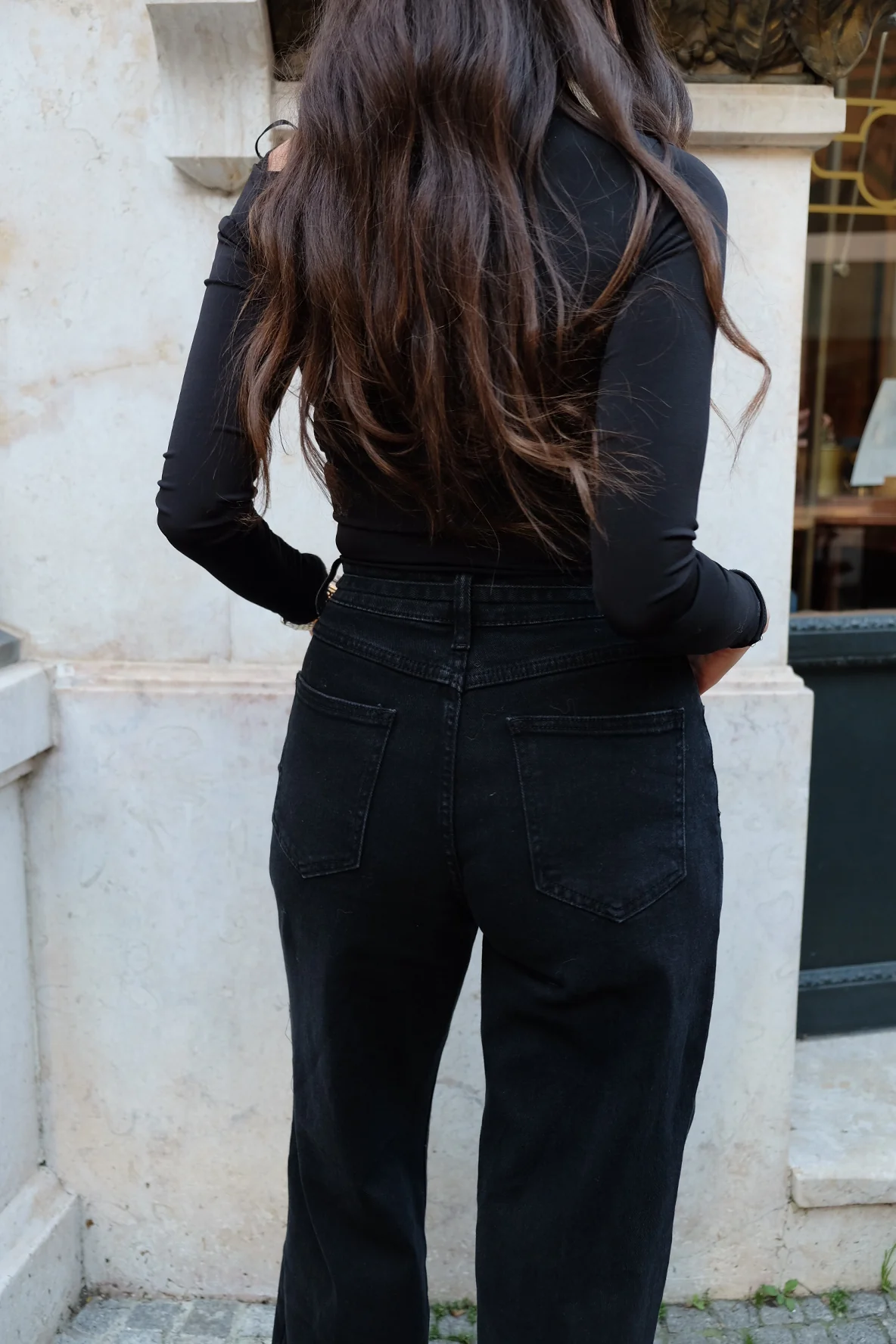 Straight Extra Dark Grey Jeans - Image 6