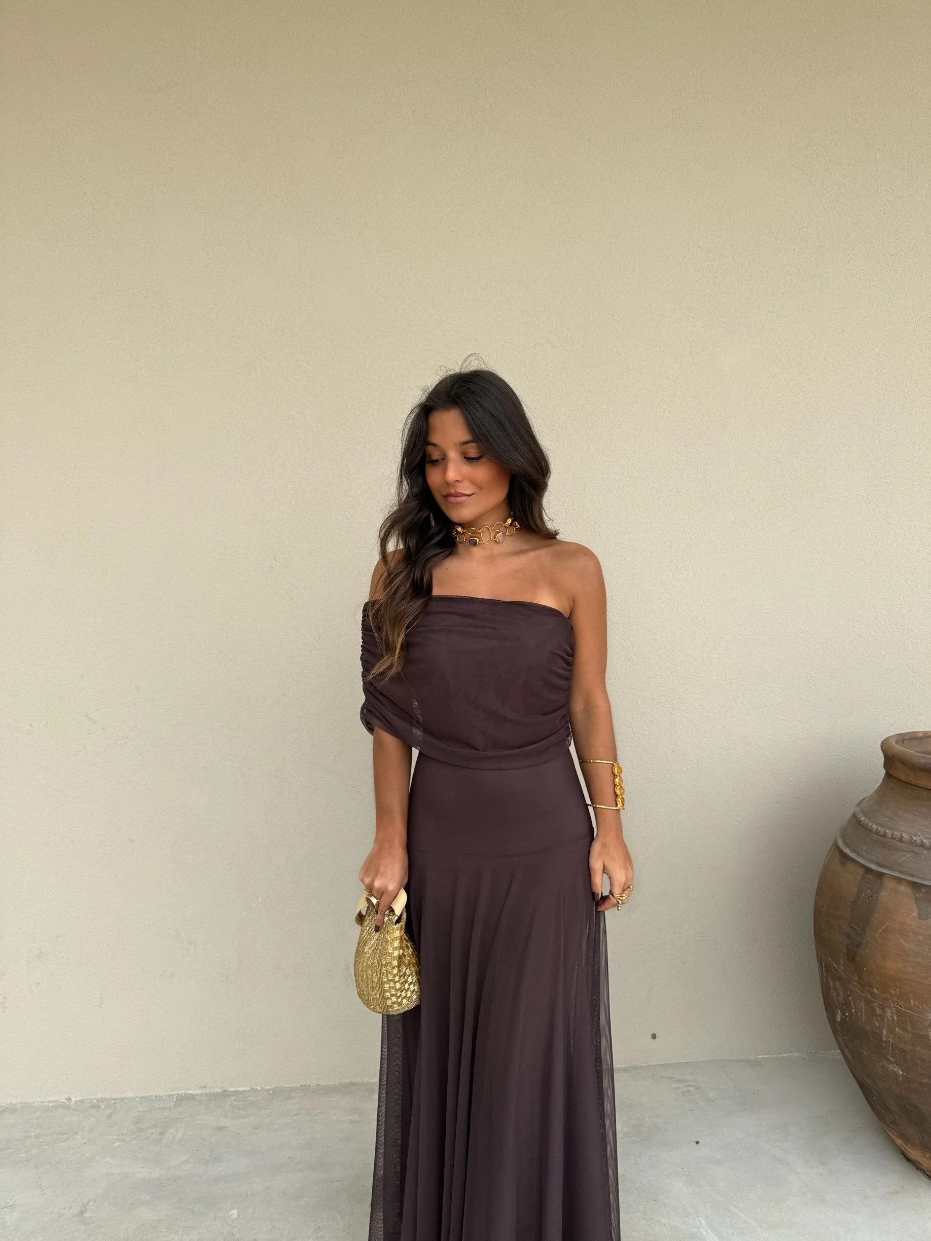 Toledo Dress in Brown - Shipping/Envio 05/06 to 12/06 - Image 12