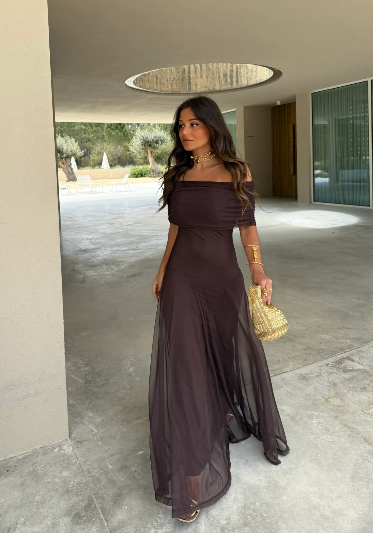 Toledo Dress in Brown - Shipping/Envio 05/06 to 12/06 - Image 7