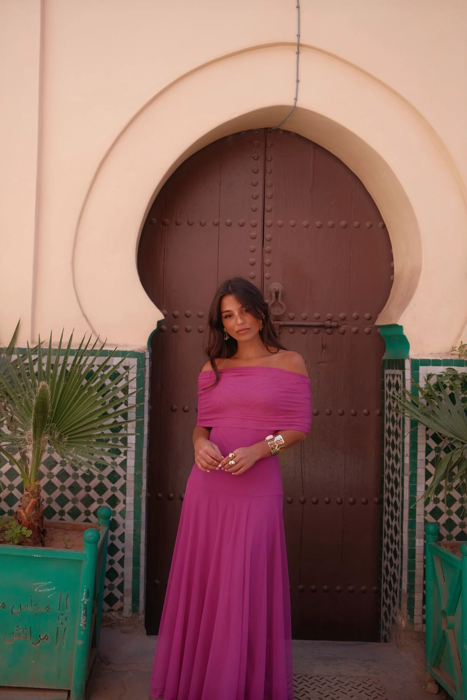 Toledo Dress in Fuxia - Pre-Order - Image 7