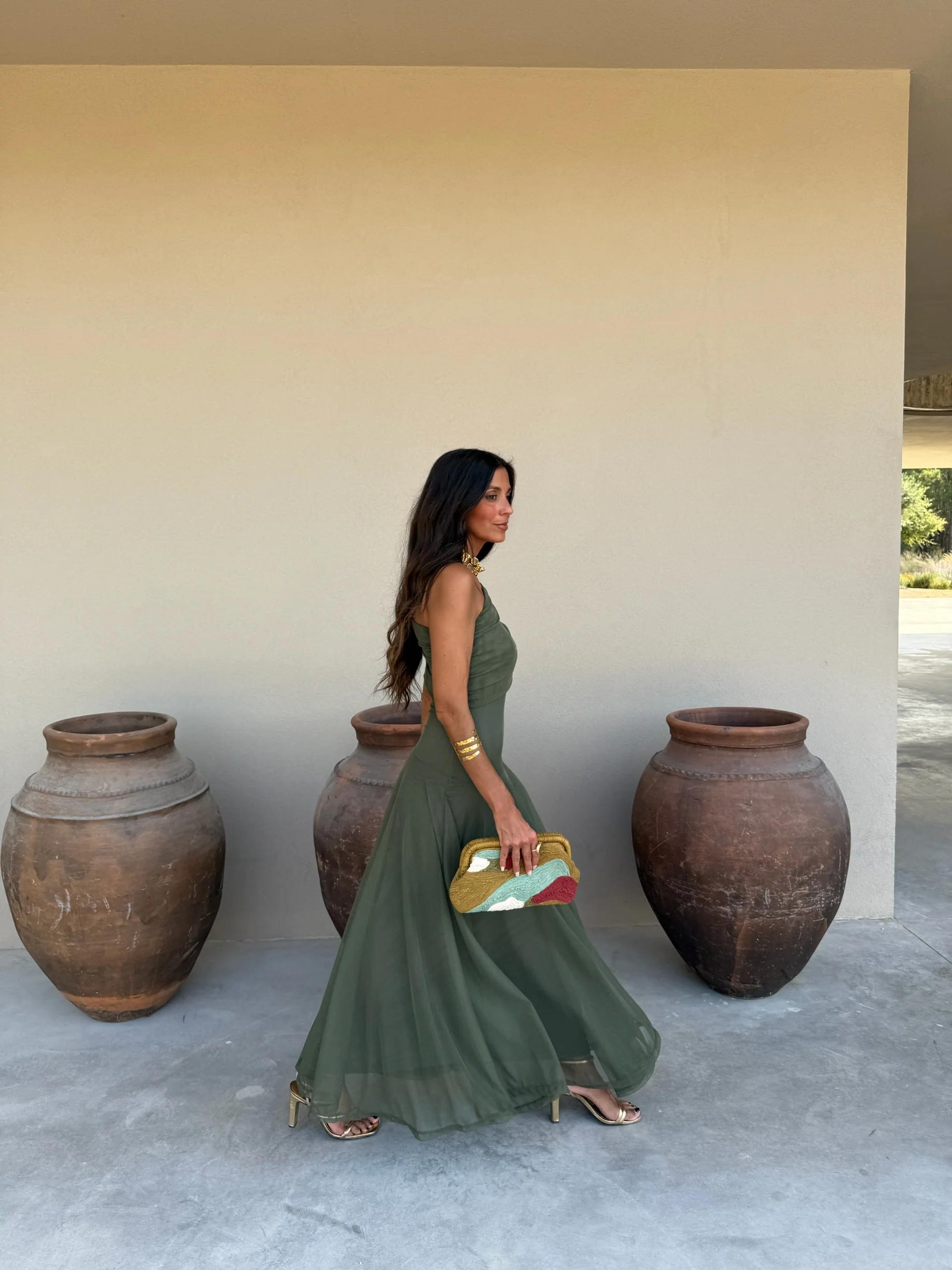 Toledo Dress in Green - Shipping/Envio 05/06 to 12/06 - Image 4