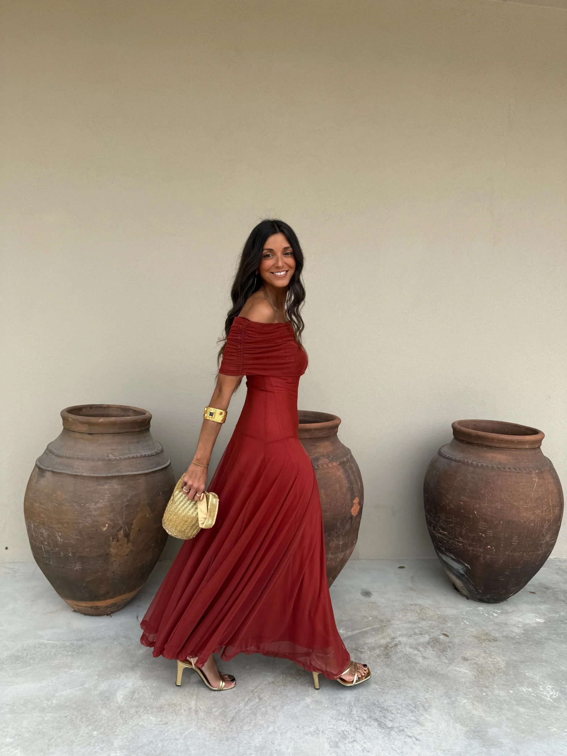 Toledo Dress in Terracota - Pre-Order - Image 4