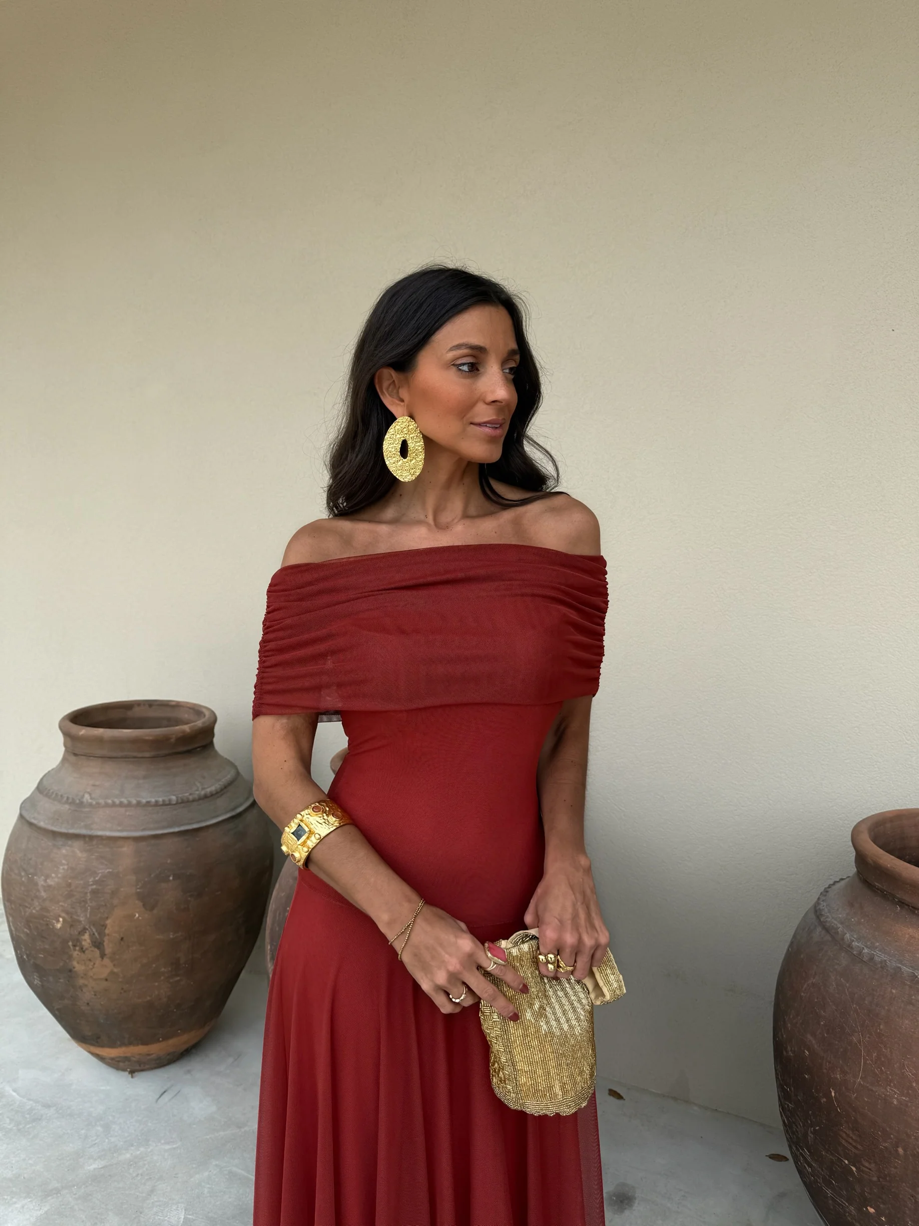 Toledo Dress in Terracota - Pre-Order - Image 5