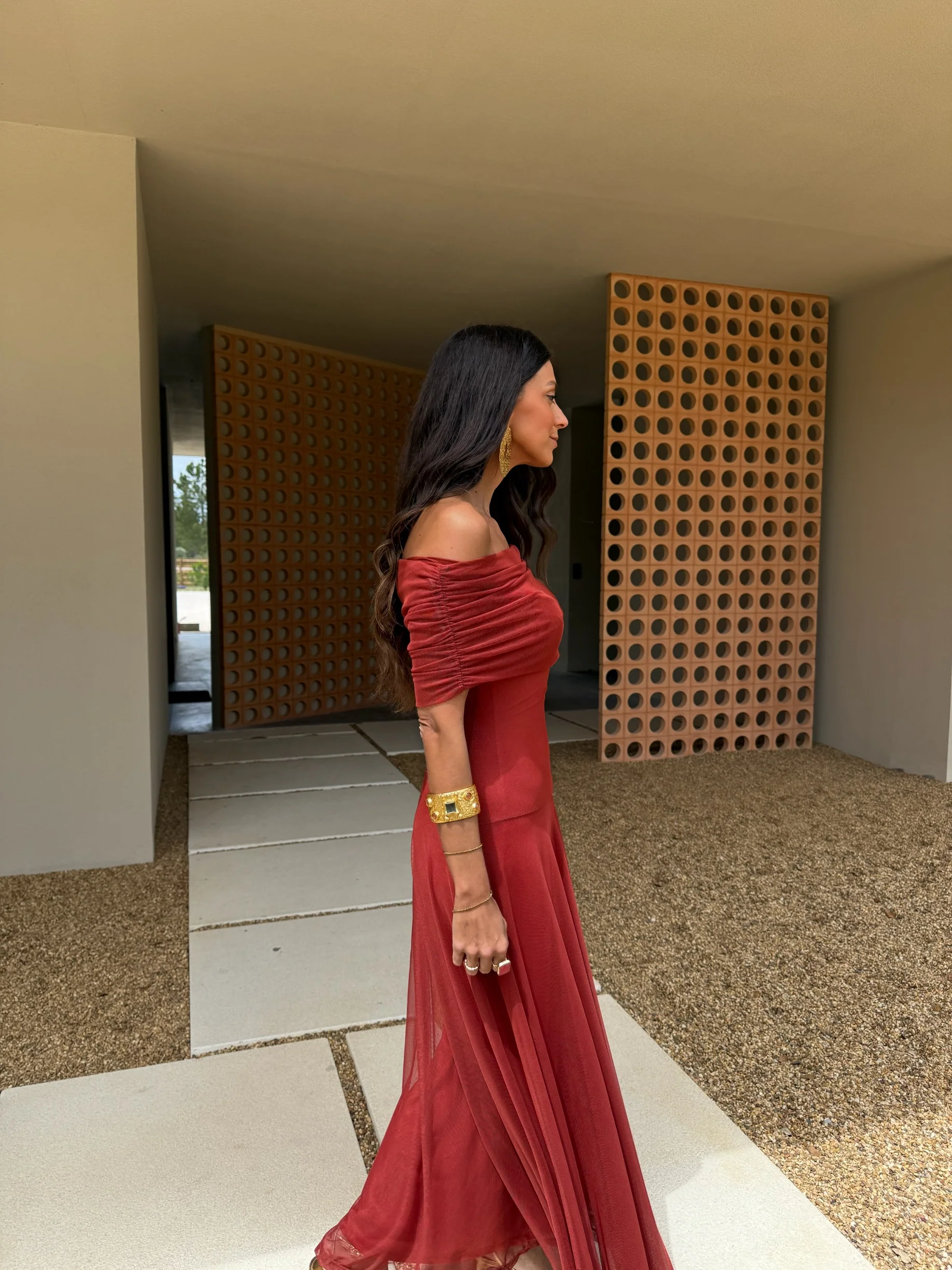 Toledo Dress in Terracota - Pre-Order - Image 6