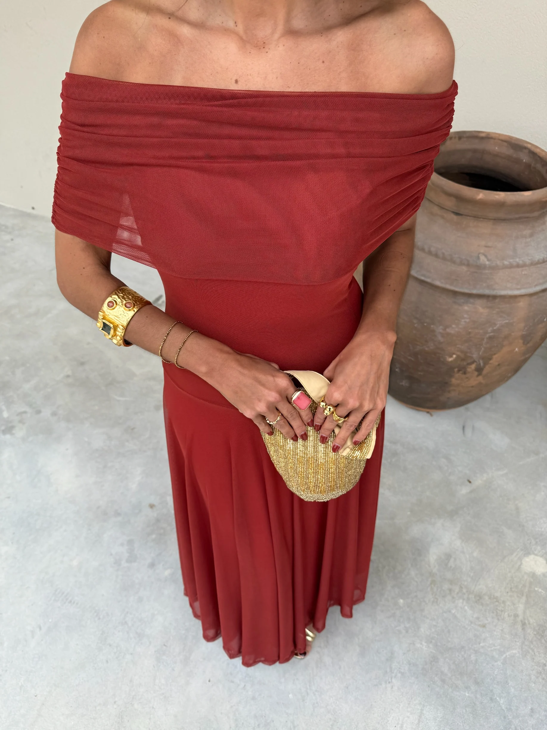 Toledo Dress in Terracota - Pre-Order - Image 7