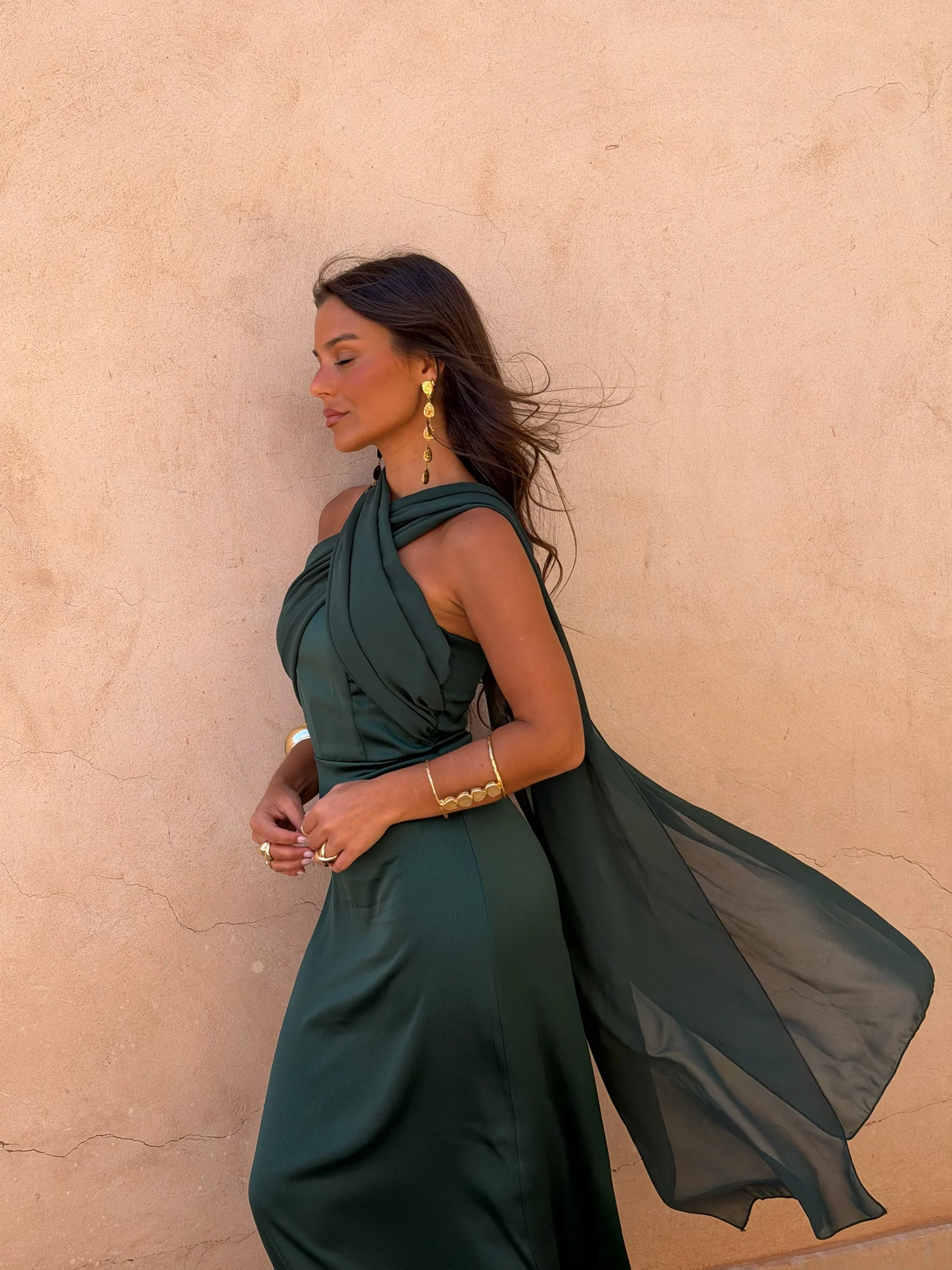Triana Dress in Green - Shipping/Envio 22/05 to 29/05 - Image 3