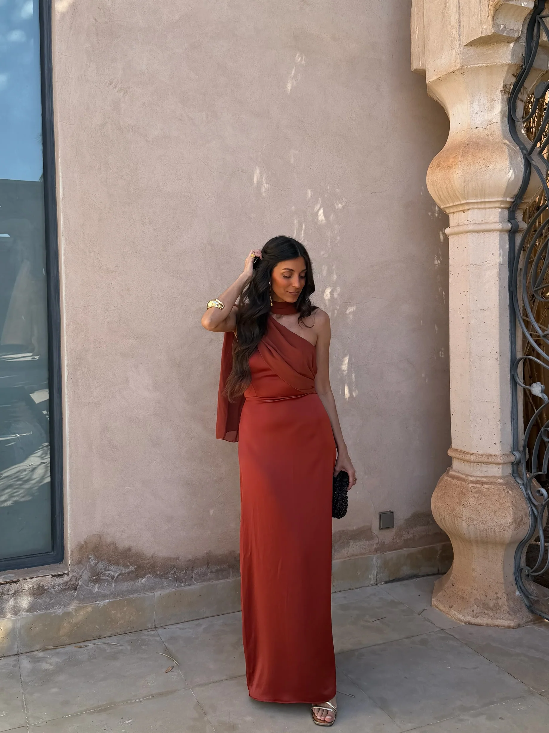 Triana Dress in Terracotta - Shipping/Envio 22/05 to 29/05 - Image 2
