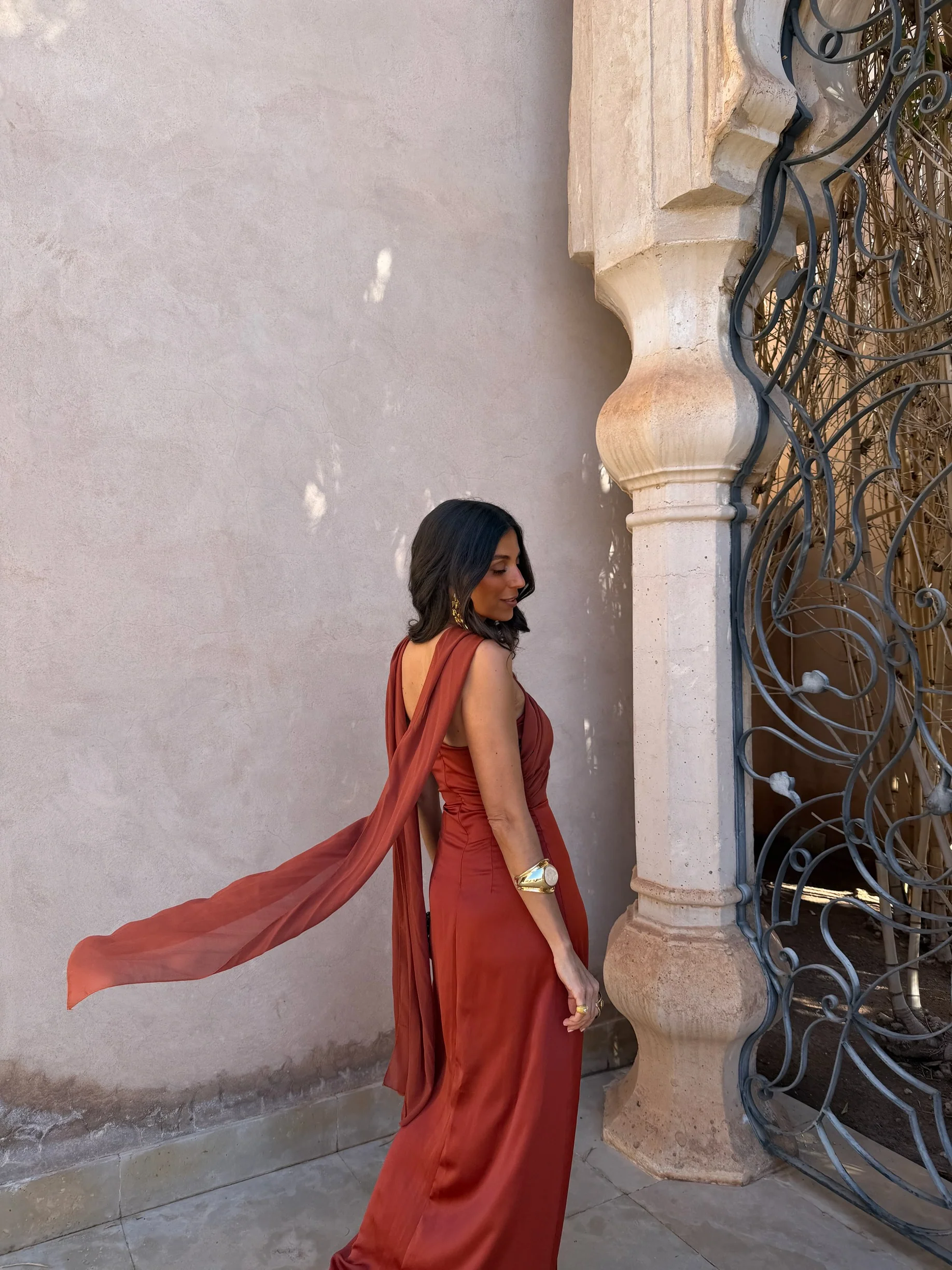 Triana Dress in Terracotta - Shipping/Envio 22/05 to 29/05 - Image 8